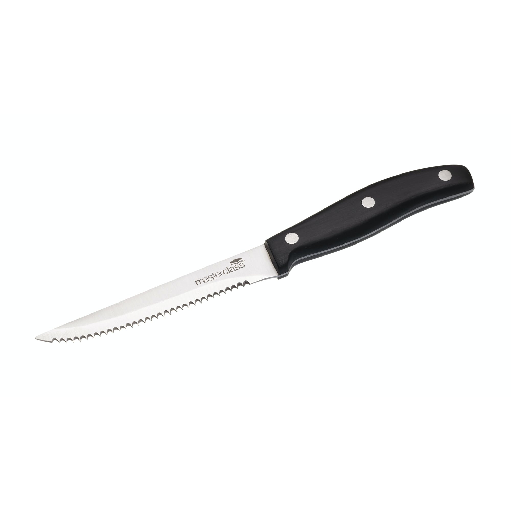 Premium 6-Piece Steak Knife Set - High-Quality Stainless Steel Blades with Ergonomic Handles - Perfect for Steak Dinners, BBQ Parties & Fine Dining at Home