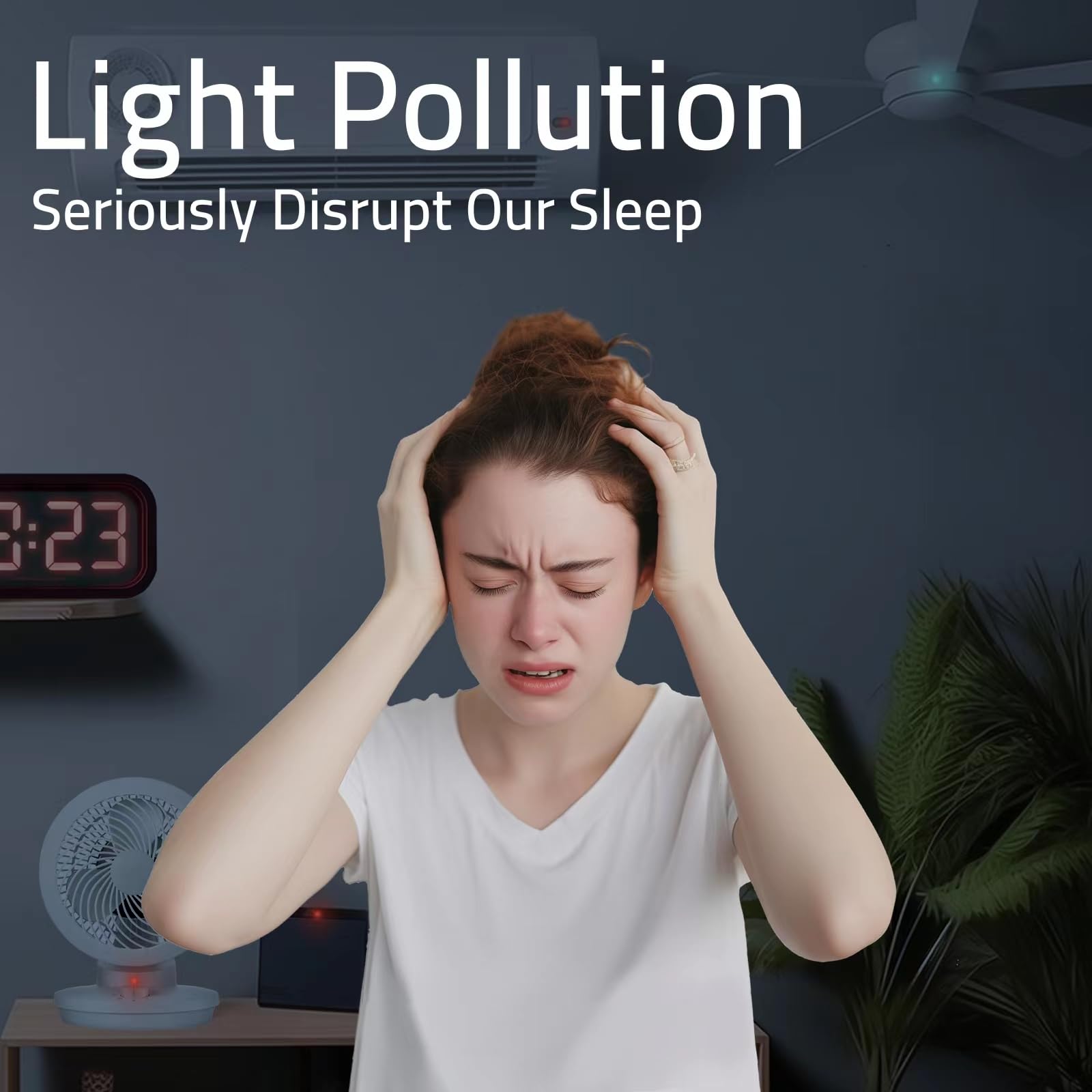 LED Light Dimming Stickers - 2 Pack White & Black, 50% Light Reduction for Soft Ambient Lighting - Perfect for Bedrooms, Offices, and Home Theater Setup