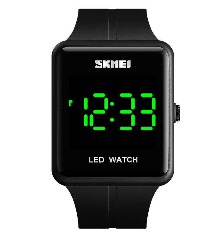 LED Digital Watch 1541 - Waterproof Sports Watch with Alarm, Stopwatch & Backlight for Men, Women - Perfect for Running, Hiking, Gym & Outdoor Activities