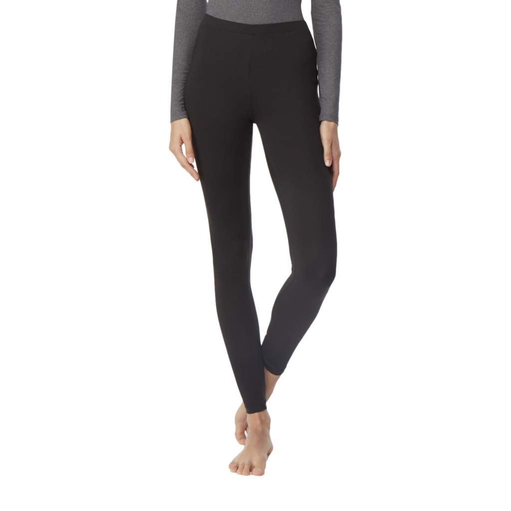 32 Degrees Women's Cozy Heat Baselayer Legging - Thermal Winter Leggings for Women, Black, XLarge - Perfect for Cold Weather, Yoga & Outdoor Activities