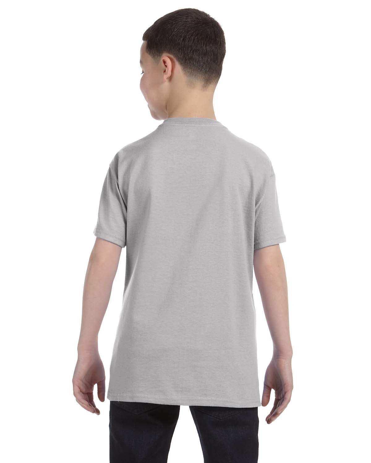 Hanes Authentic Tagless 100% Cotton Kids T-Shirt - Soft & Comfortable for Everyday Wear, School & Play