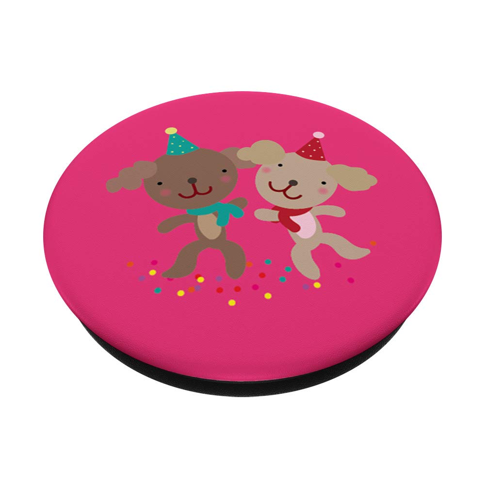 Adorable Dog PopSocket - Cute Phone Grip Stand for iPhone & Samsung - Perfect for Pet Lovers, Selfies, and Everyday Use