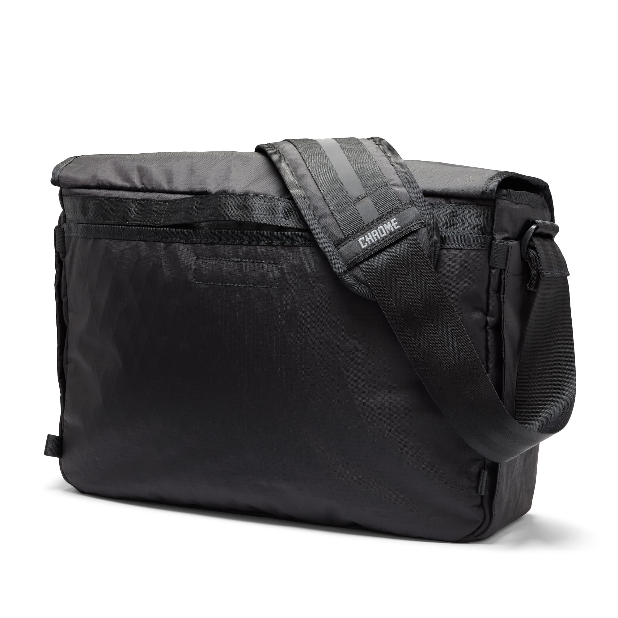 Midtown 20L Waterproof Messenger Bag for Men - Durable Laptop Shoulder Bag with USB Charging Port - Perfect for Commuting, Travel & Business (Black)