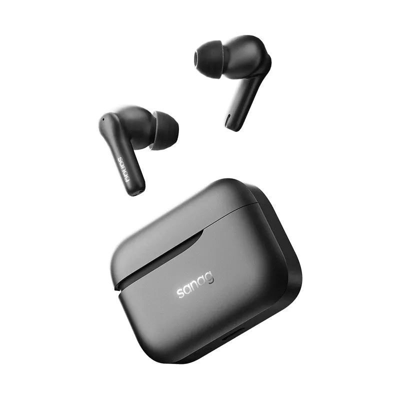 Sanag T85S Pro Wireless Bluetooth Earbuds with Noise Cancellation, Hi-Fi Stereo Sound, 30H Playtime - Perfect for Workouts, Commuting & Travel