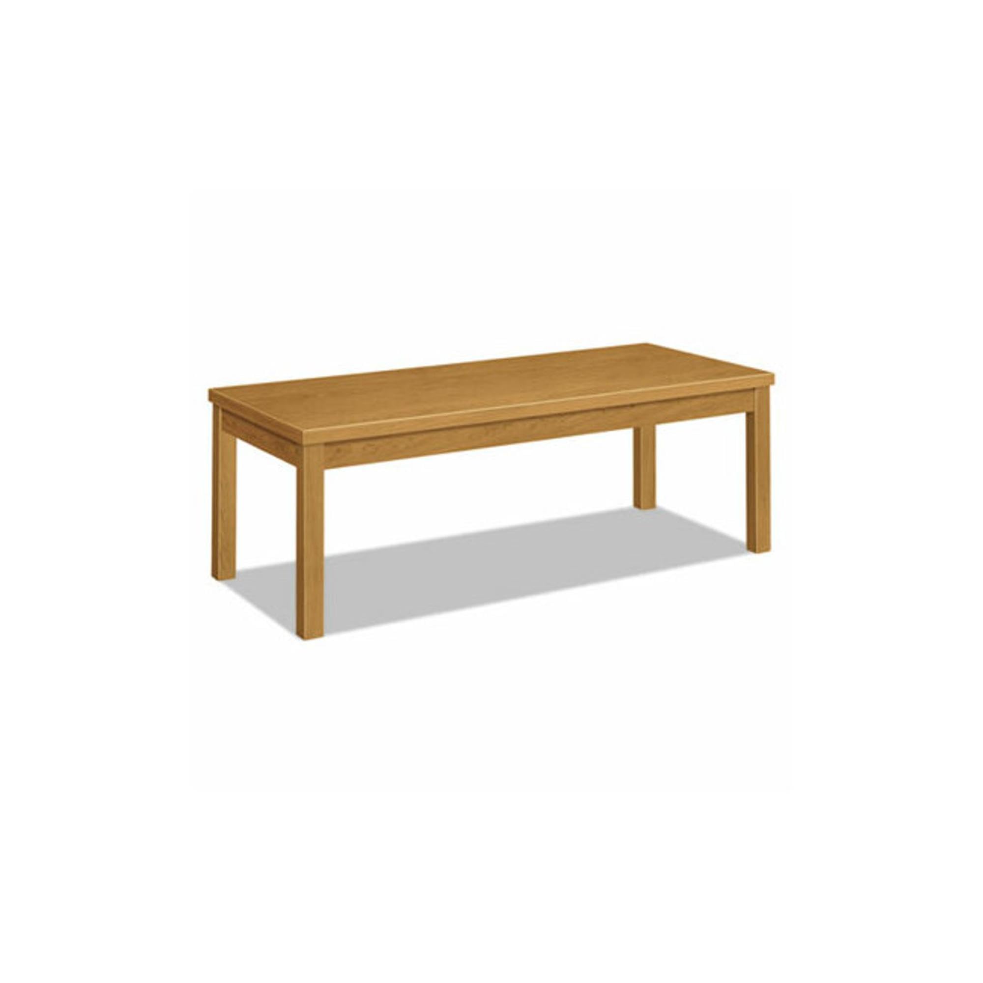 HON Laminate Occasional Coffee Table - Modern Harvest Finish Side Table for Living Room, Bedroom, or Office - Perfect for Coffee, Books, and Decor Display