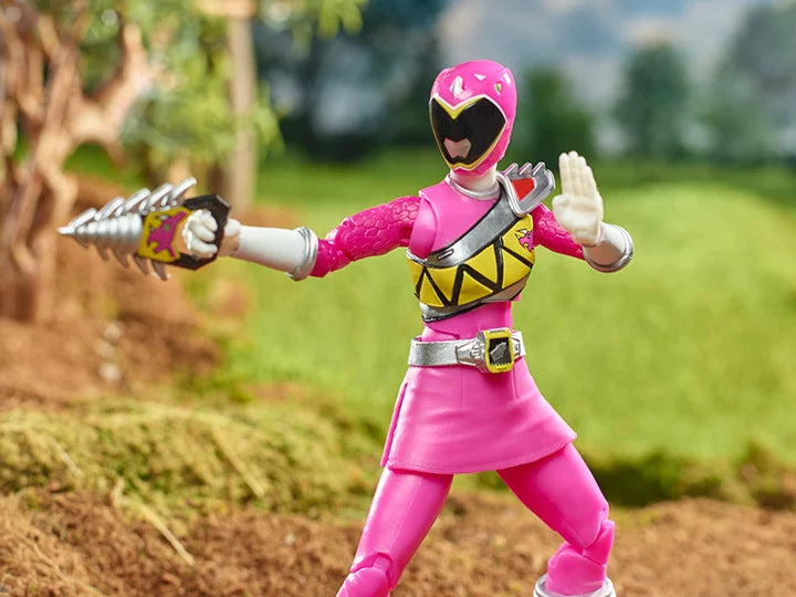 Power Rangers Dino Charge Lightning Collection Action Figure - Pink Ranger Collectible Toy for Kids & Adults | Perfect for Display, Gifts & Role Play Scenes