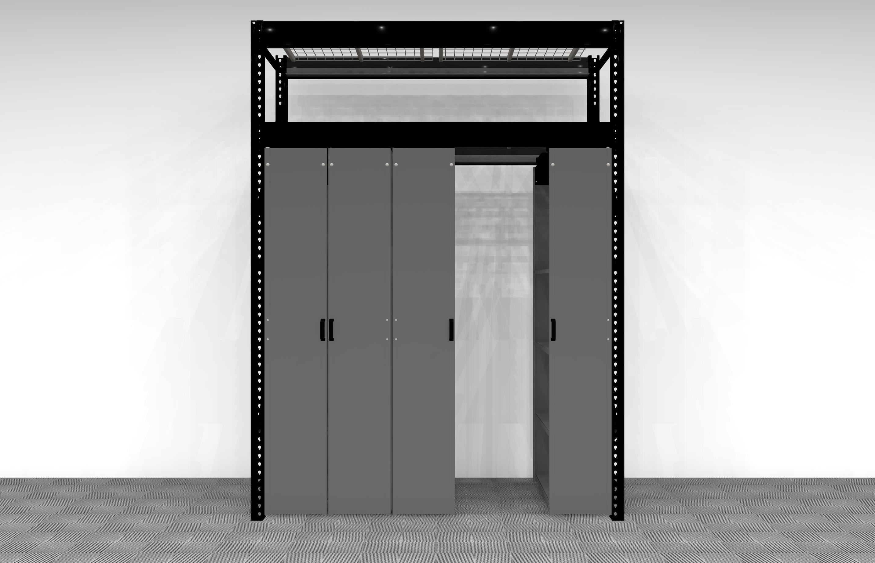 Levrack Heavy Duty Storage Shelving Units - Durable Metal Shelves for Garage, Warehouse & Home Organization