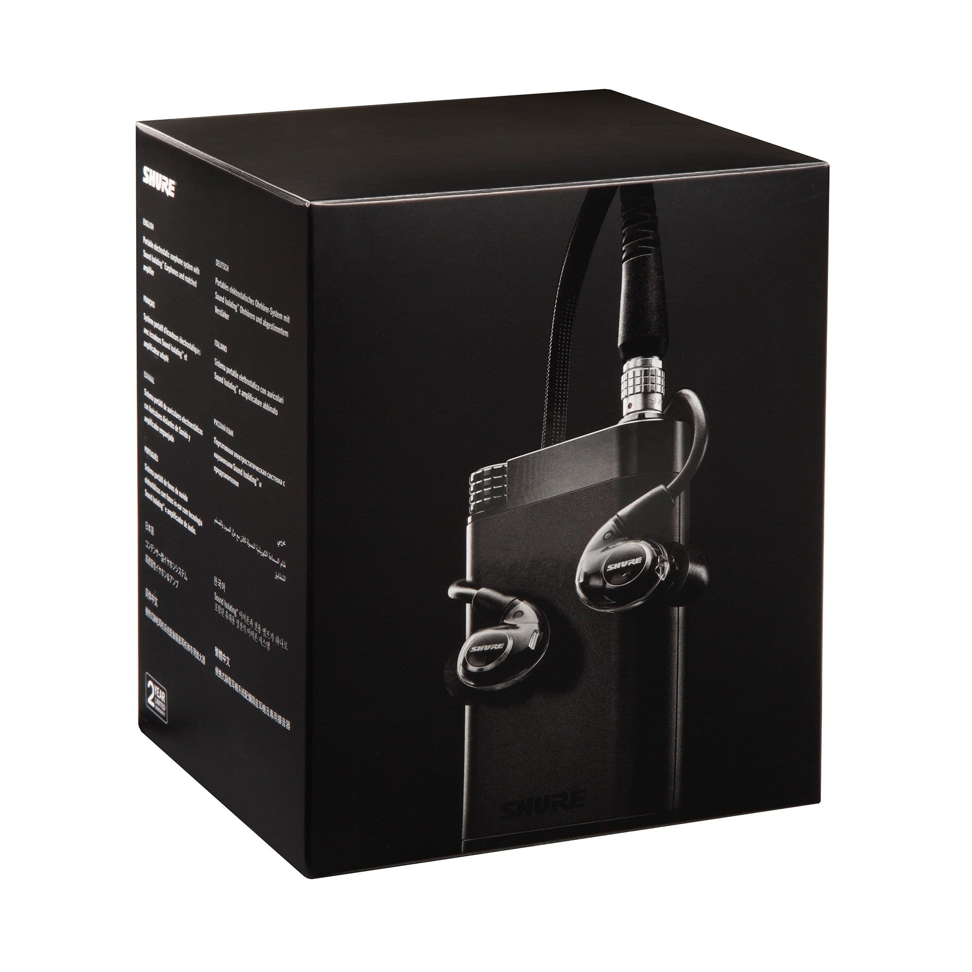 Shure KSE1200 High-Fidelity Electrostatic Earphone System - Premium Audiophile Headphones for Studio Monitoring & Critical Listening
