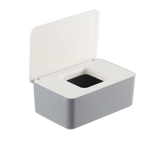 Grey Box With White Lid