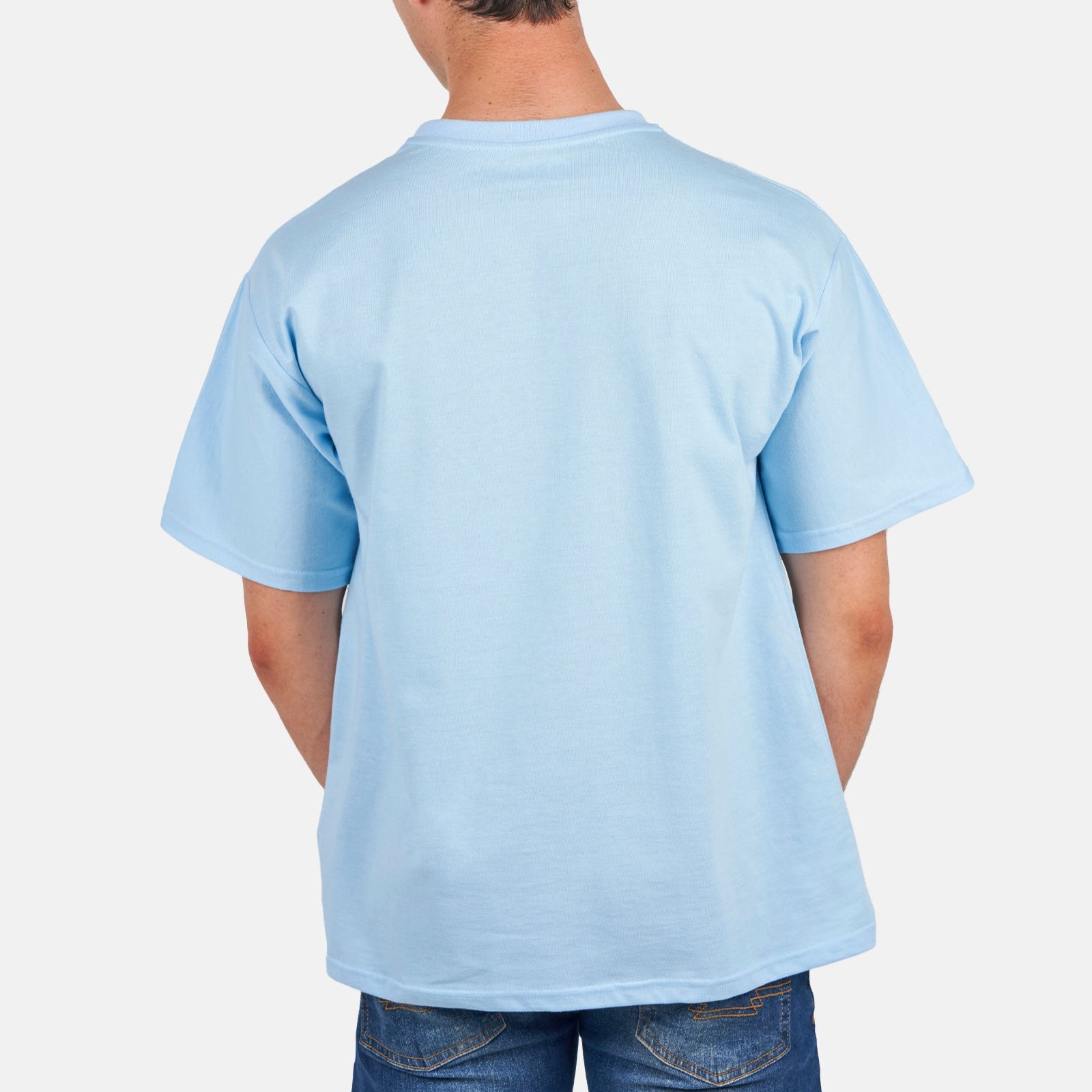 BeHappy 2.0 Oversized Blue Hoodie - Cozy & Stylish Unisex Pullover for Men and Women | Perfect for Casual Wear, Outdoor Activities & Loungewear