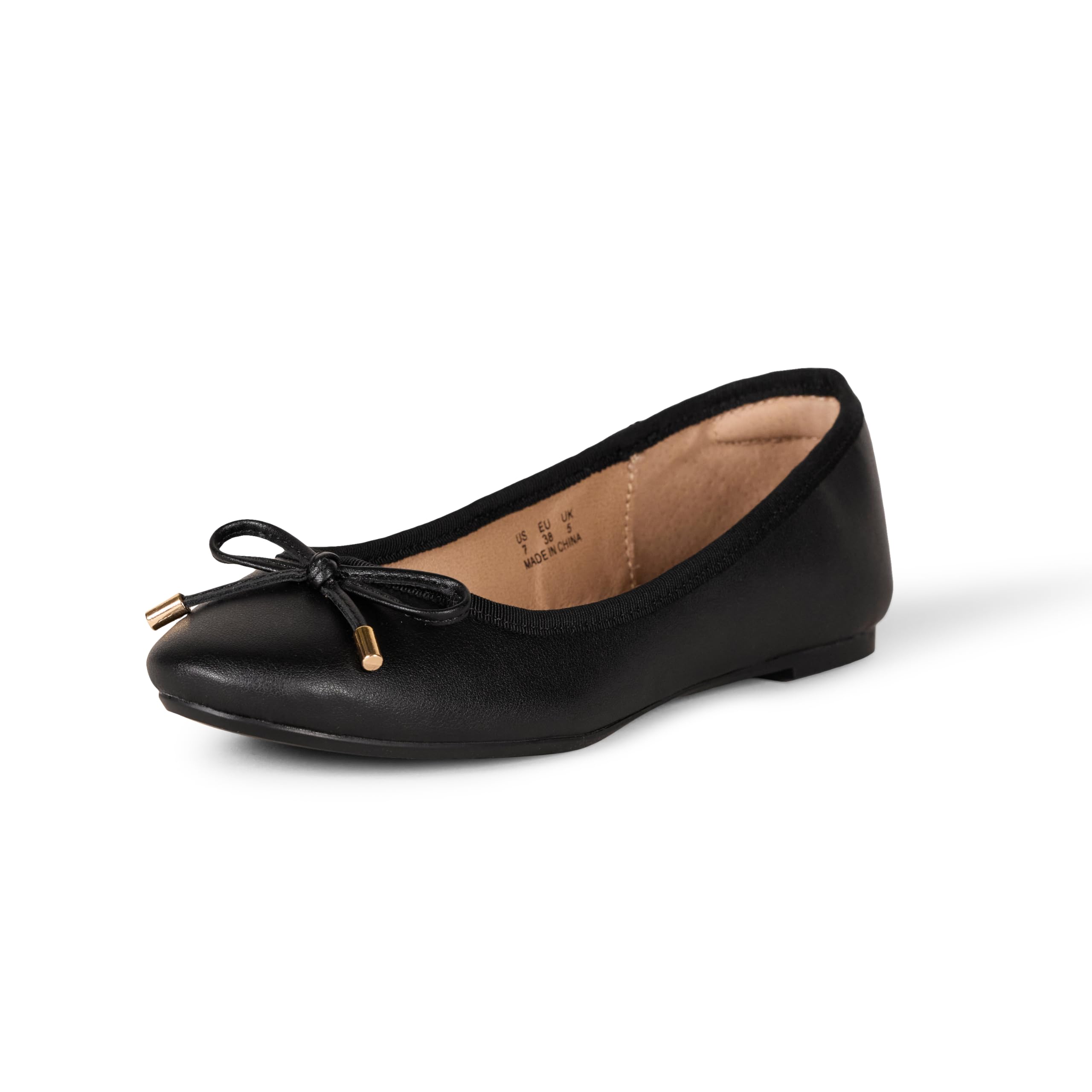 Amazon Essentials Women's Billie Ballet Flats - Comfortable & Stylish Pointed Toe Shoes for Work, Office & Casual Wear