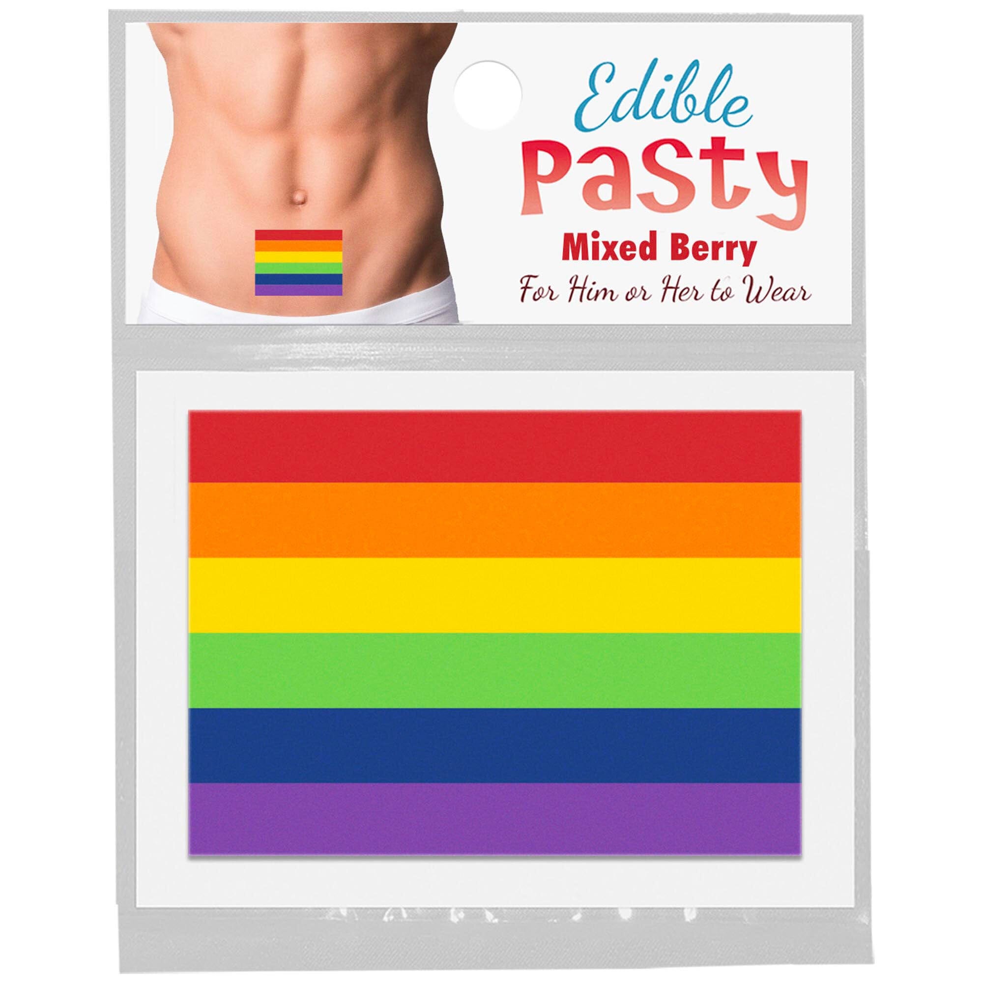 Rainbow Pride Pasty - LGBTQ+ Flag Design for Pride Month Celebrations, Parades & Festivals | Perfect for Costumes, Parties & LGBTQ+ Events