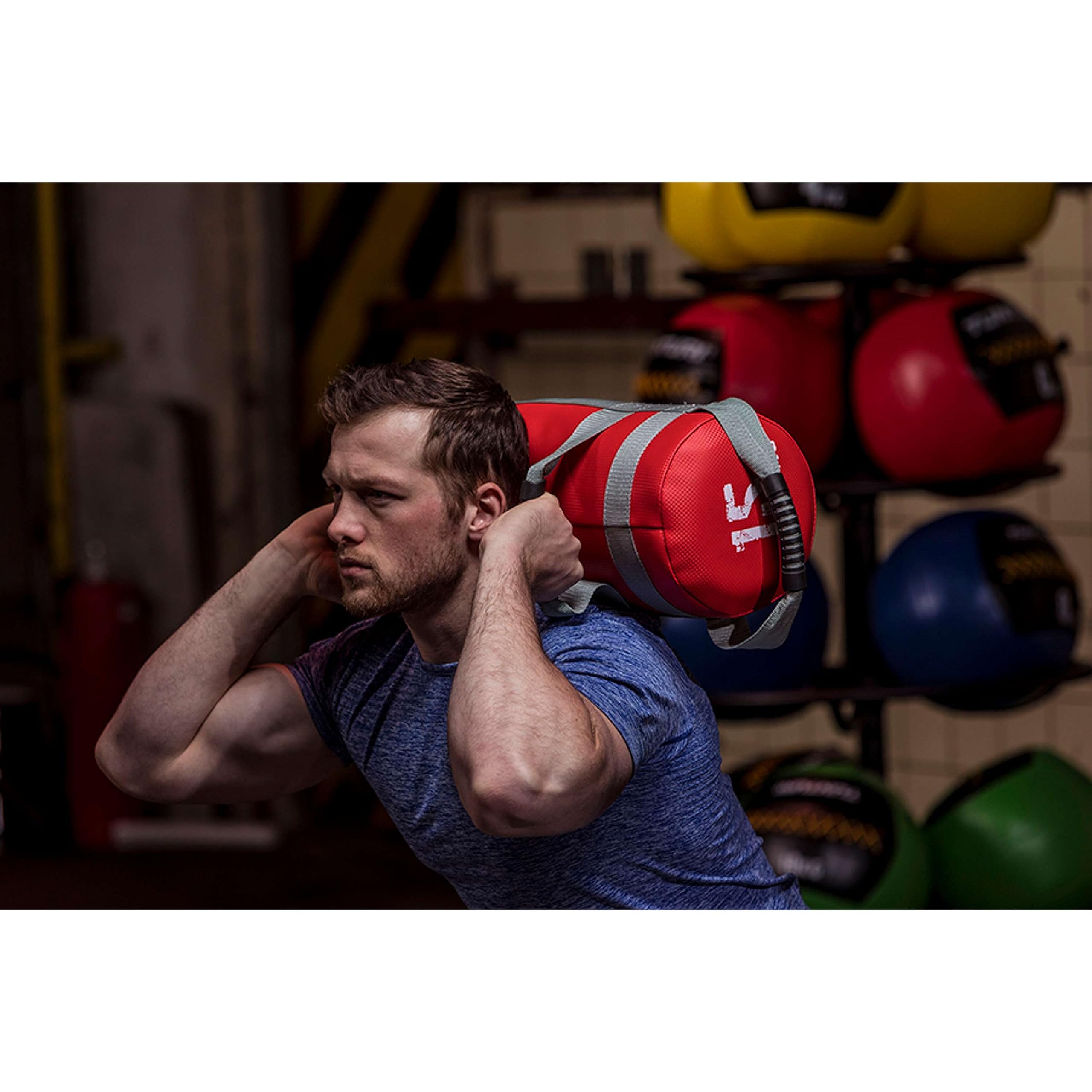 TUNTURI Adjustable Weight Sandbag for Functional Fitness Training - Perfect for Home Gym, CrossFit, Strength & Endurance Workouts