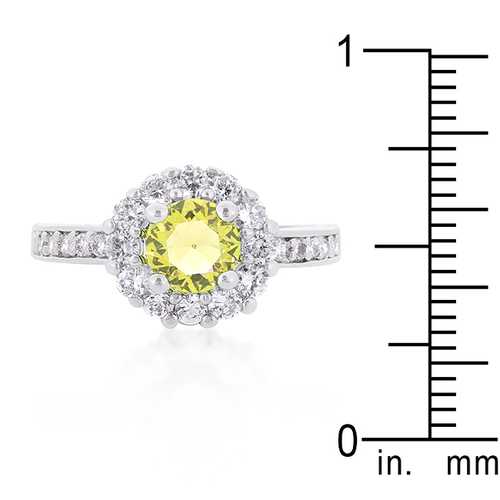 Bella Birthstone Engagement Ring in Yellow Gold - Elegant Jewelry for Proposals, Anniversaries & Special Occasions