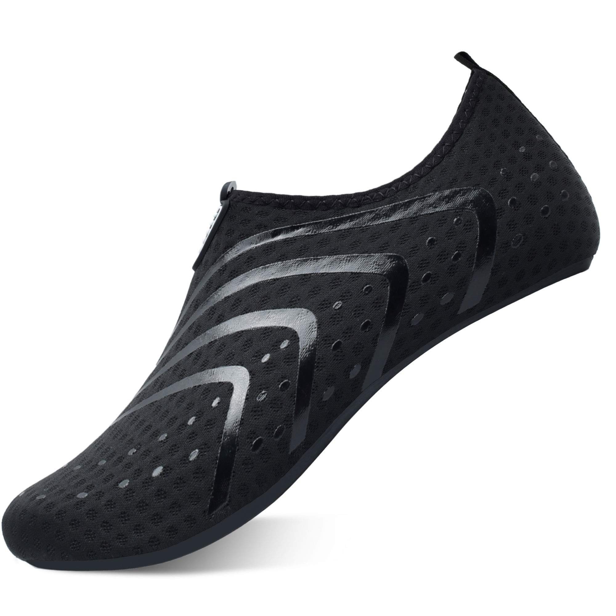 QACOHU Women's & Men's Quick-Dry Barefoot Water Shoes for Swimming, Surfing, Diving, Beach & Yoga - Lightweight Aqua Skin Shoes for Water Sports & Outdoor Activities