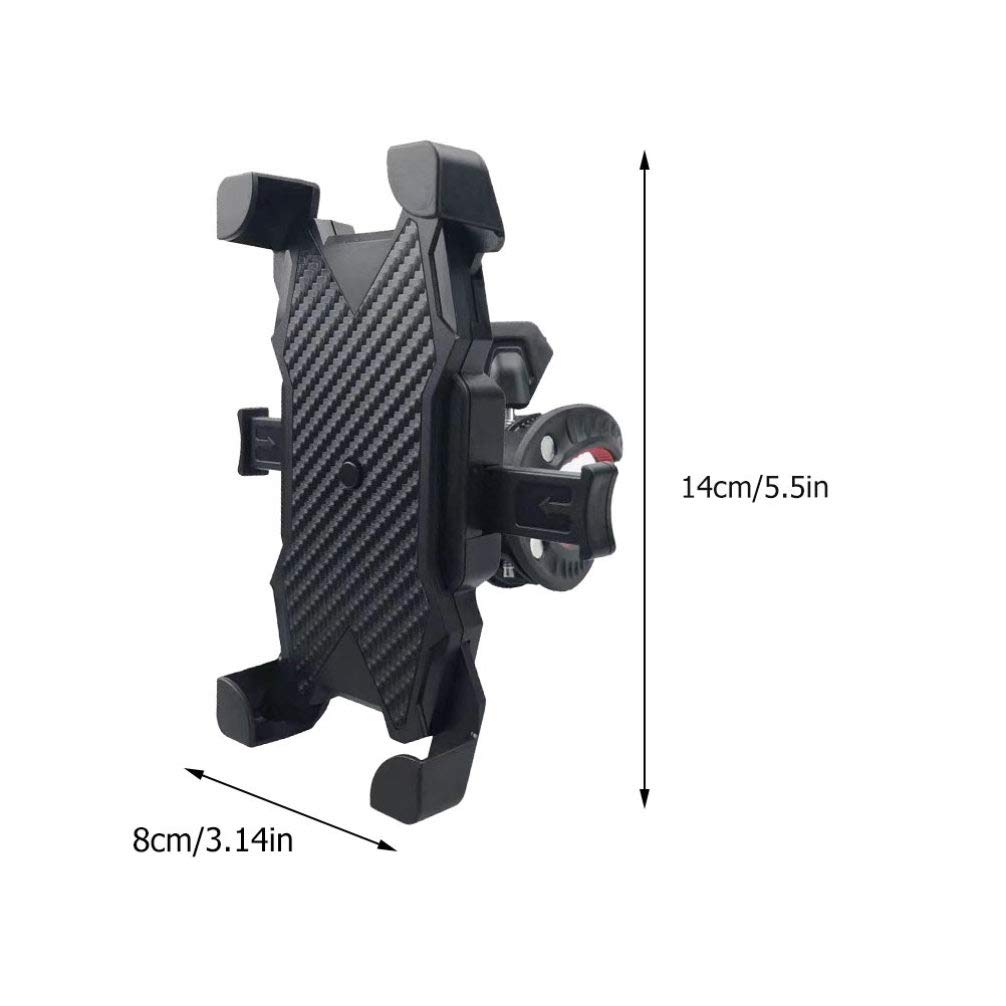 Bike Phone Holder for Motorcycle & Cycling - Handlebar Mount for Safe Riding