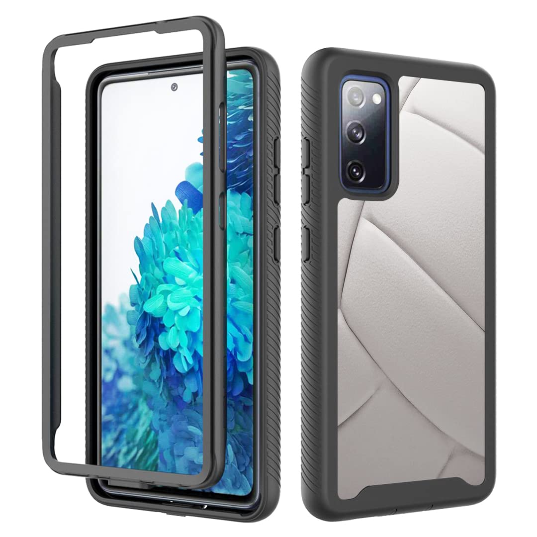 Premium Shockproof Galaxy S20 FE Case - Rugged Black Cover for Men & Women | Volleyball & Outdoor Use