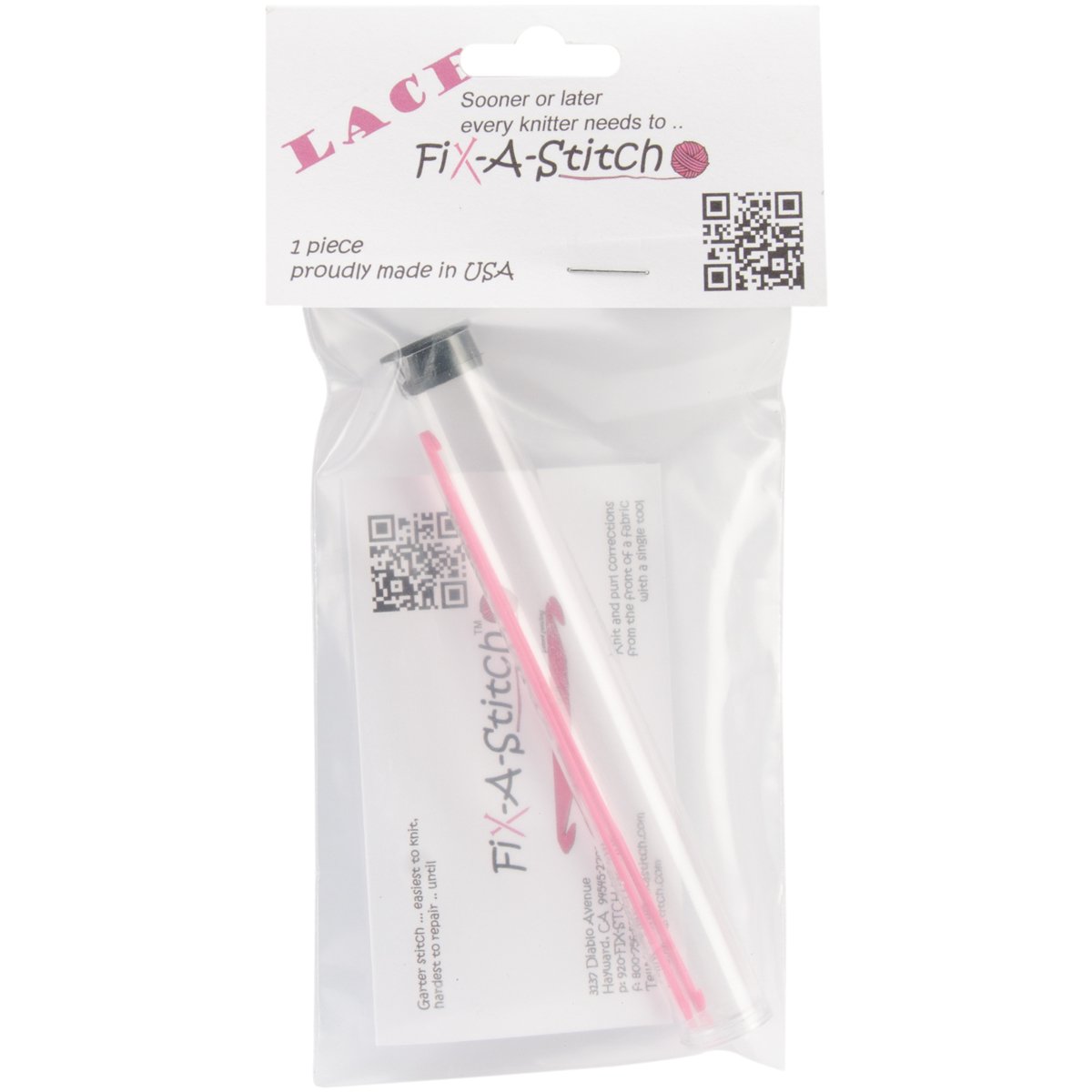 FIX LW A-Stitch Lace Tool - Professional Lace Repair Kit for Shoes, Clothing & Accessories - Perfect for DIY Crafting, Costume Making & Quick Fabric Fixes