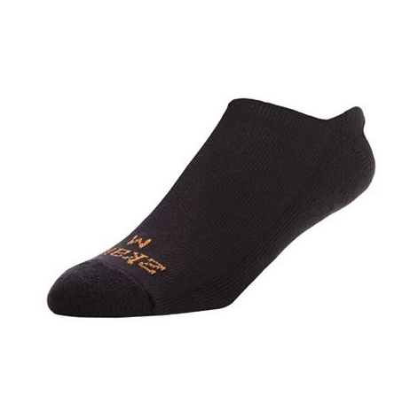 Zkano Ridge Women's No Show Socks - Breathable Invisible Liner Socks for Sneakers & Loafers - Perfect for Workouts, Running & Everyday Wear (Black)