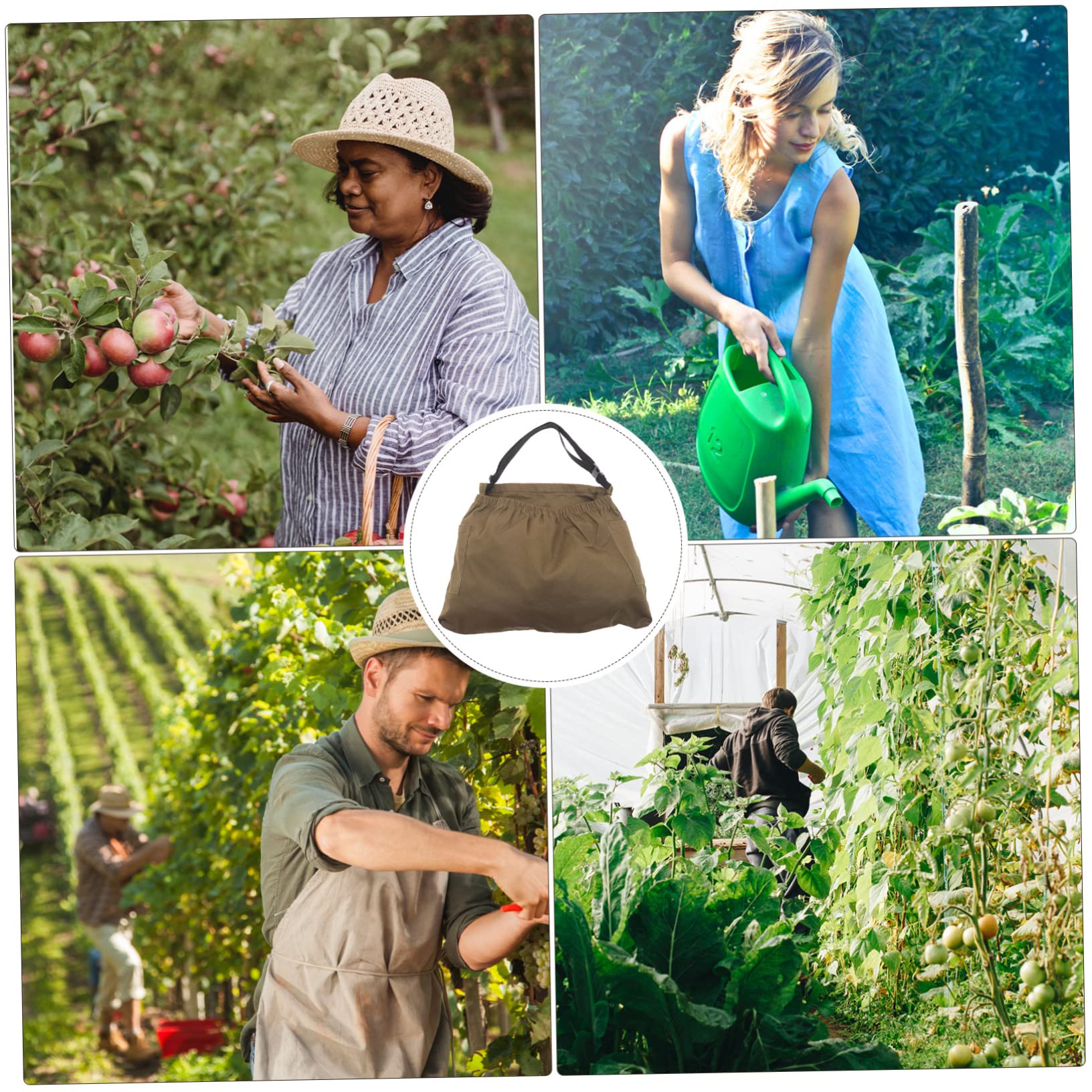 Fruit Picking Apron for Harvesting - Garden & Farm Use