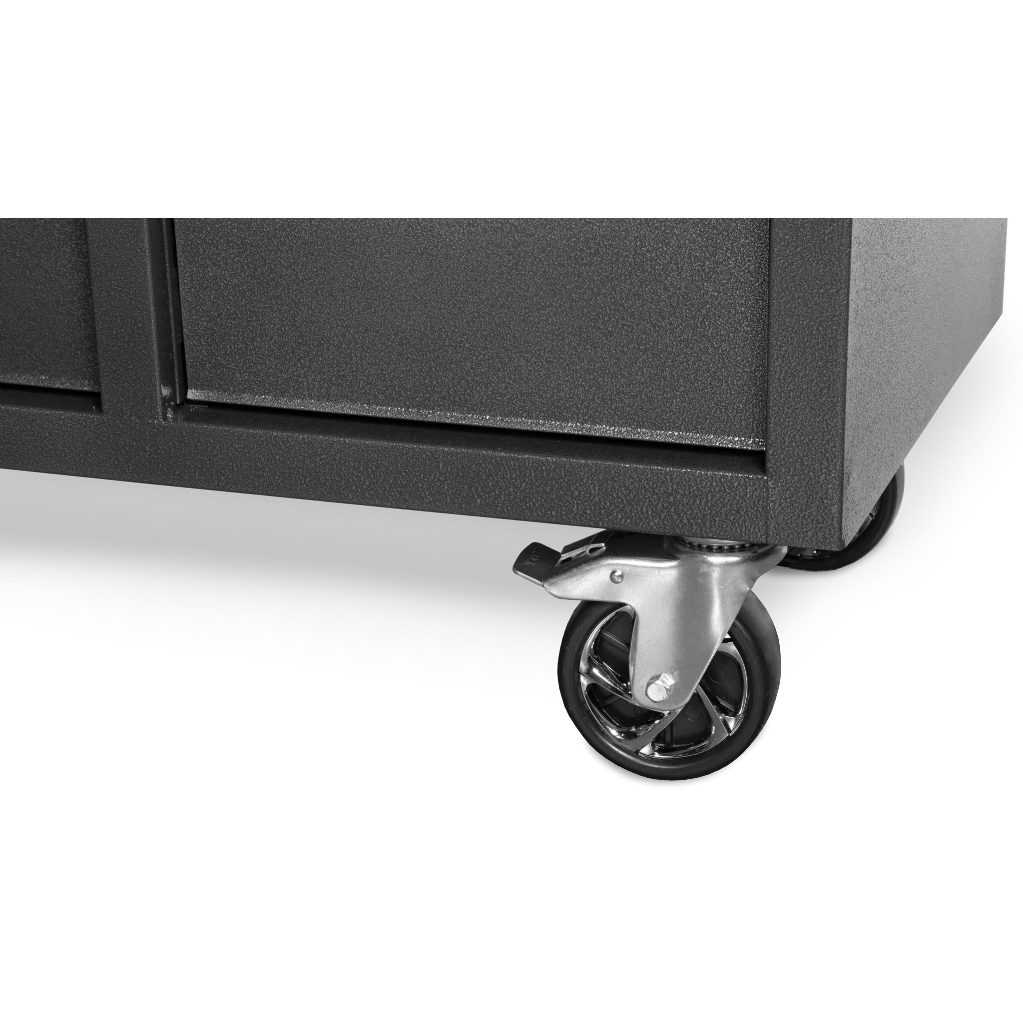WEN GG532B 52-Inch Heavy Duty Rolling Tool Cabinet - 21 Gauge Powder Coated Steel Construction for Professional Garage & Workshop Organization