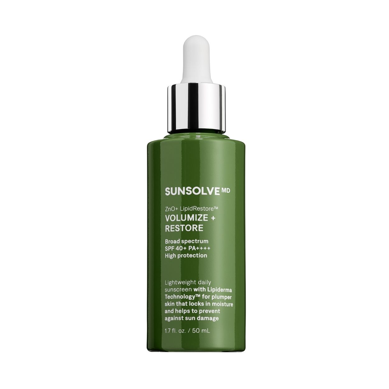 LipidRestore Volumize + Restore SPF 40 Sunscreen - Hydrating & Plumping Daily Moisturizer with Broad Spectrum Protection - Perfect for Dry Skin & Anti-Aging Routine