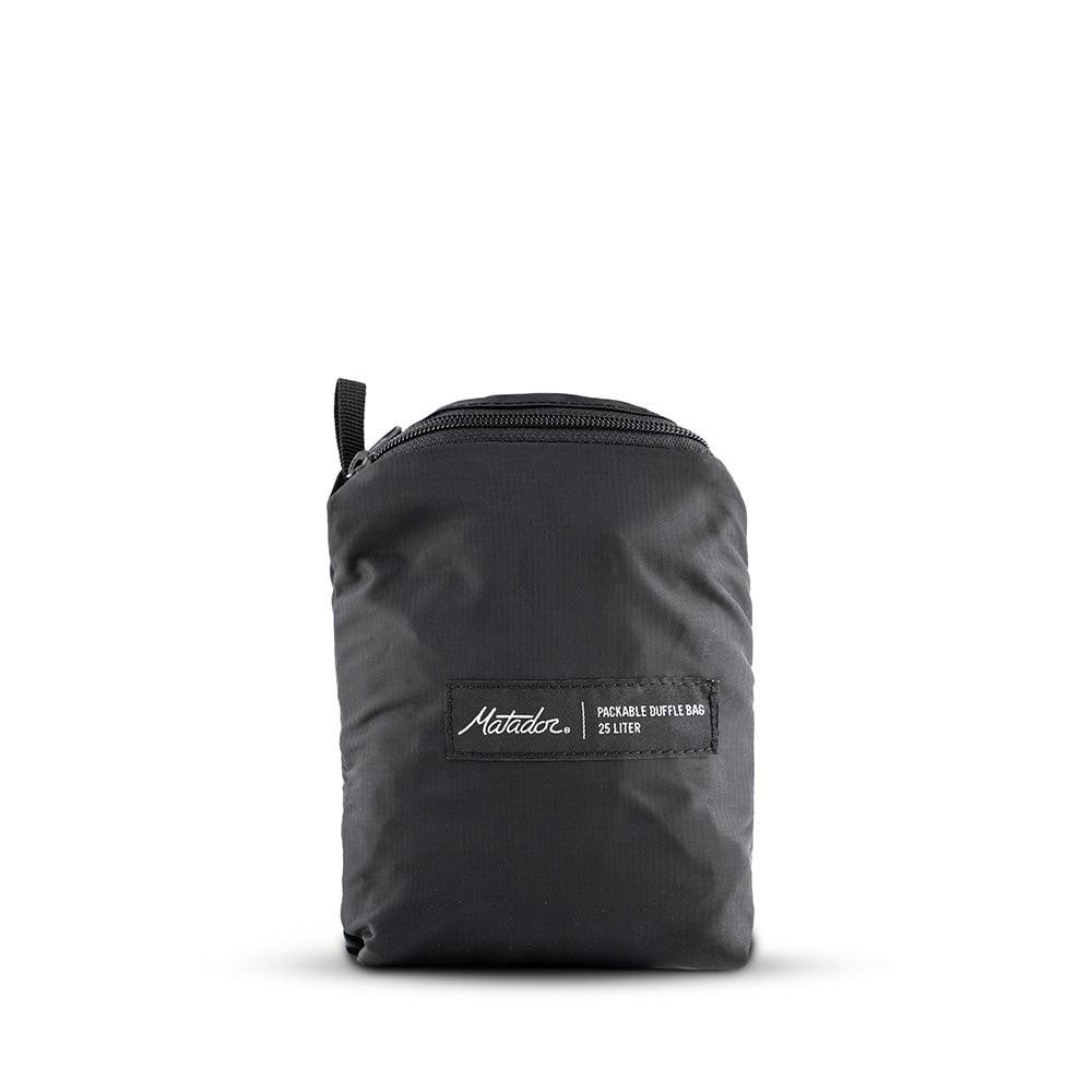 Matador ReFraction Packable Duffle Bag - Lightweight Waterproof Travel Duffel for Camping, Hiking & Gym - Foldable Carry-On Luggage for Outdoor Adventures