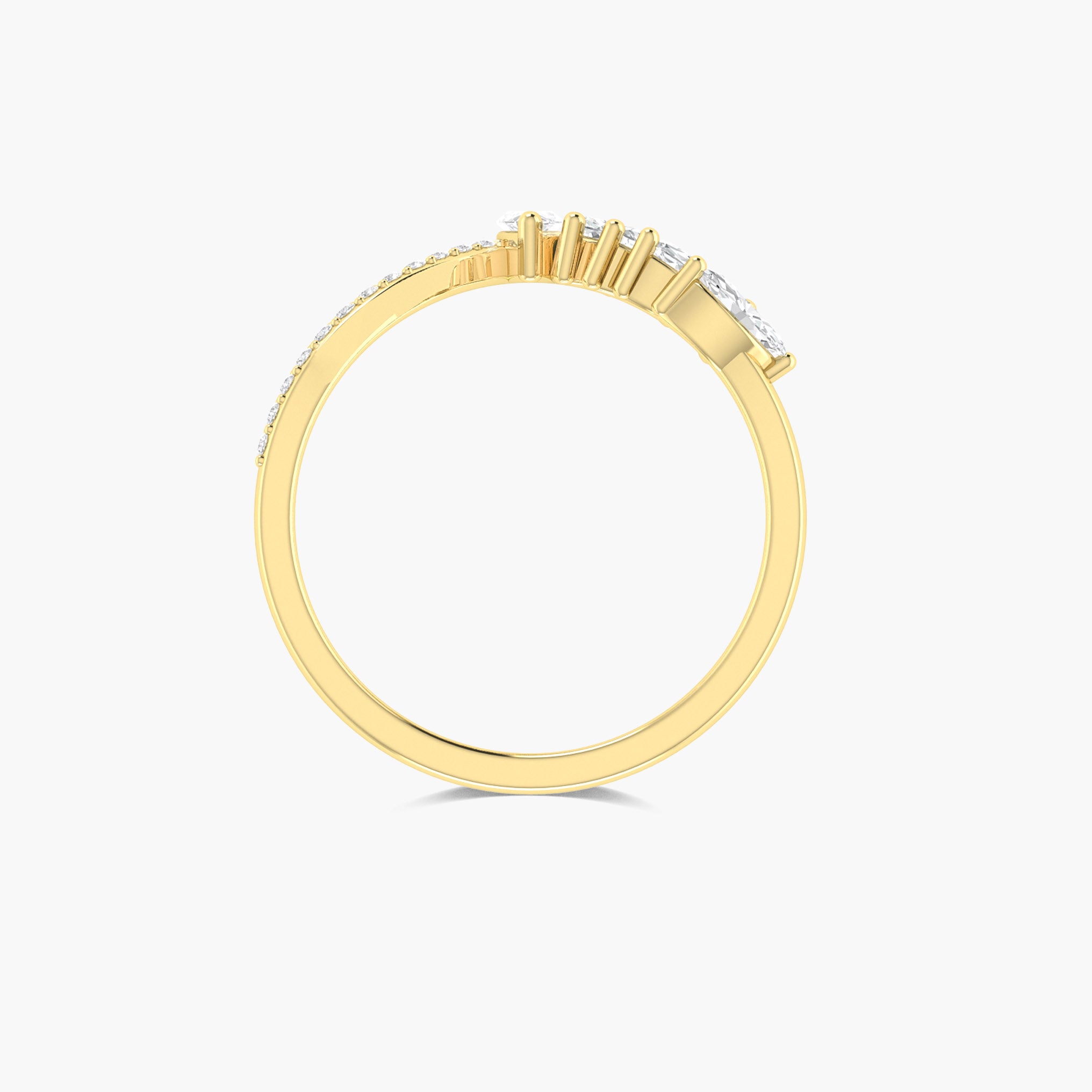 Handcrafted Marquise Cut 4 Carat Cubic Zirconia Sterling Silver Ring for Women - Perfect for Engagement, Wedding & Special Occasions