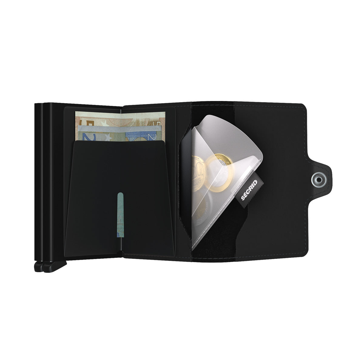 SECRID Coin Pocket - Slim RFID Blocking Wallet for Coins & Cards | Perfect for Travel, Daily Use & Secure Storage