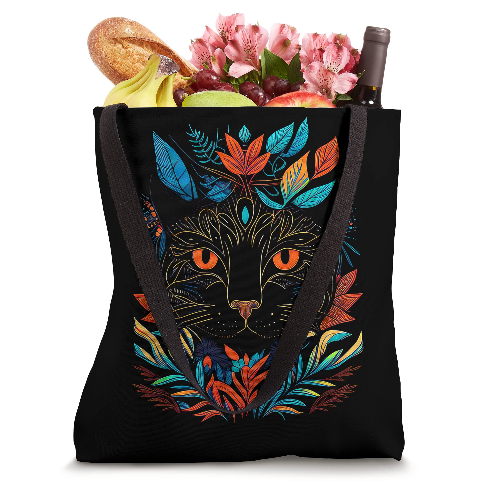 JCombs: Stylish and Durable Cat-Themed Tote Bag for Women - Perfect for Grocery Shopping, Beach Trips, and Everyday Use