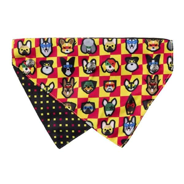 Premium Fuzzyard Doggoforce Pet Bandana for Dogs - Adjustable & Comfortable (2 Sizes: Small & Large) - Perfect for Daily Walks, Pet Parties & Photo Shoots