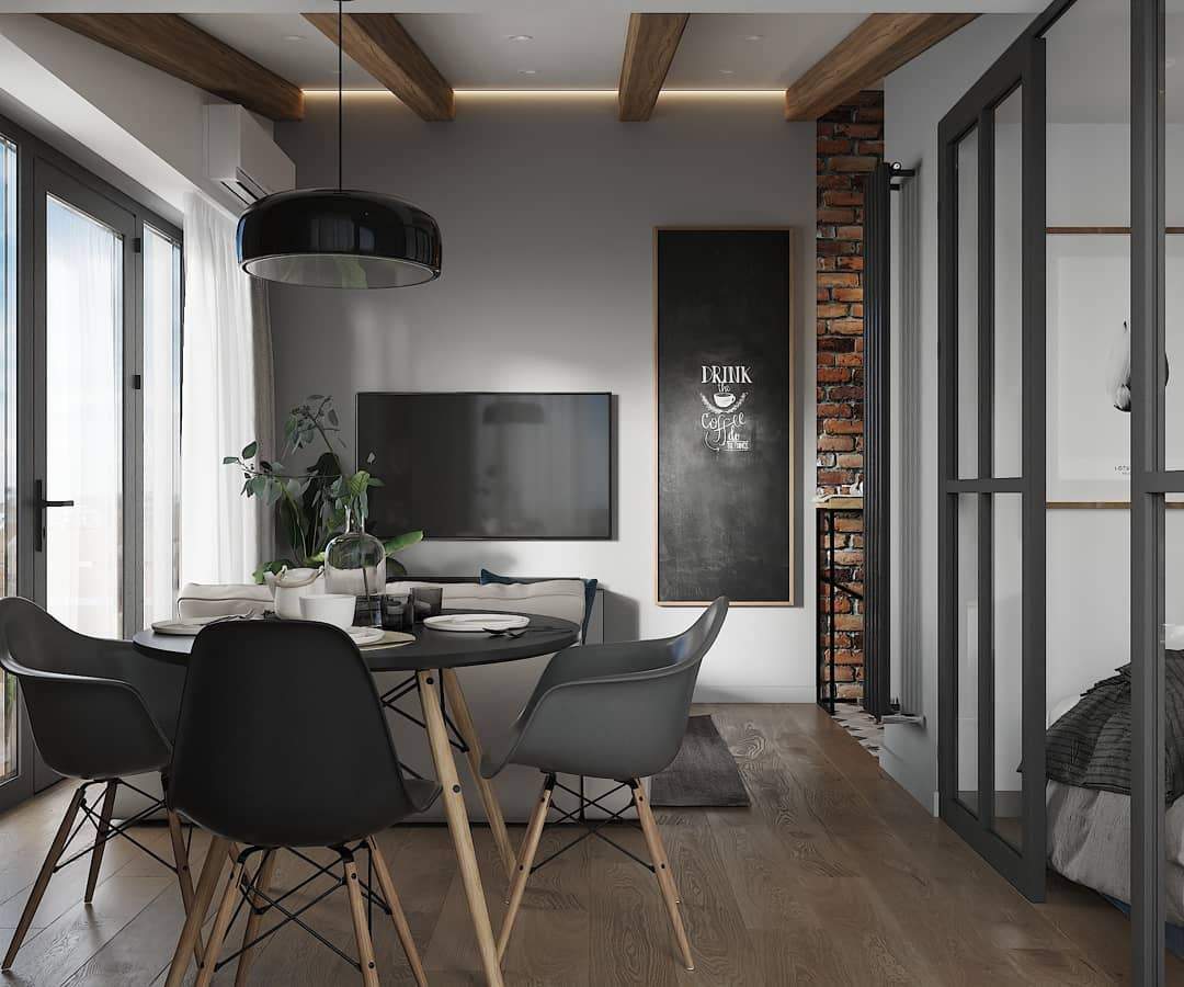 Smithfield Modern Pendant Light - Sleek Hanging Fixture for Kitchen Island, Dining Room & Bedroom Lighting - Adjustable Height & Dimmable LED Bulb Included