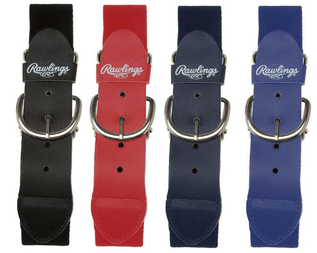 Rawlings Adult Pro Stretch Baseball Belt - Adjustable Elastic Waistband for Baseball & Softball Players - Perfect for Games, Practice & Training Sessions