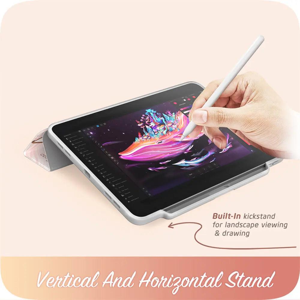 2024 iPad Pro 11 Case - BLASON Cosmo Trifold Stand Protective Cover with Auto Sleep/Wake | Perfect for Work, Travel & Home Use