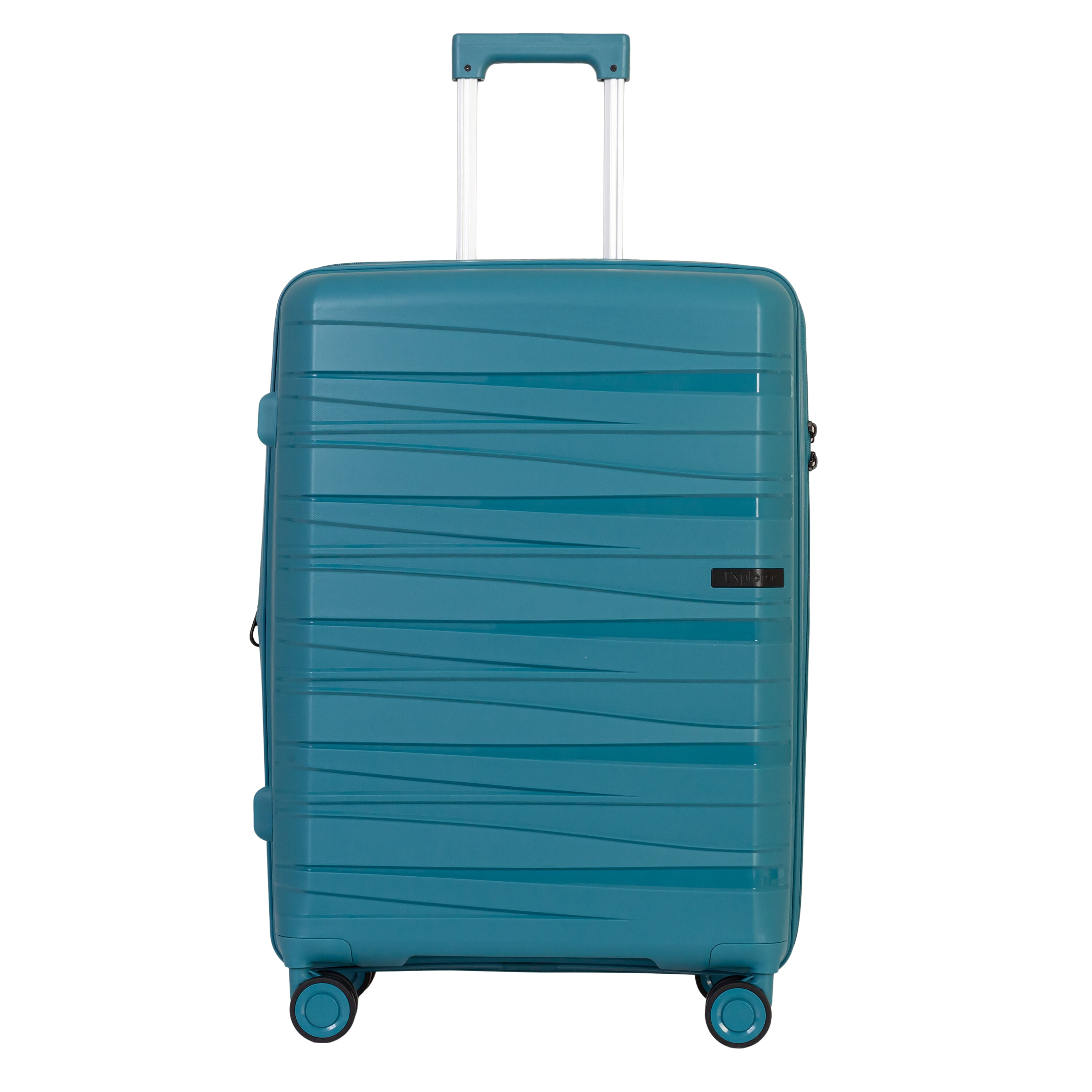 Explorer Breeze Anti-Theft Expandable Medium Carry-On Luggage - Perfect for Business Travel & Weekend Getaways