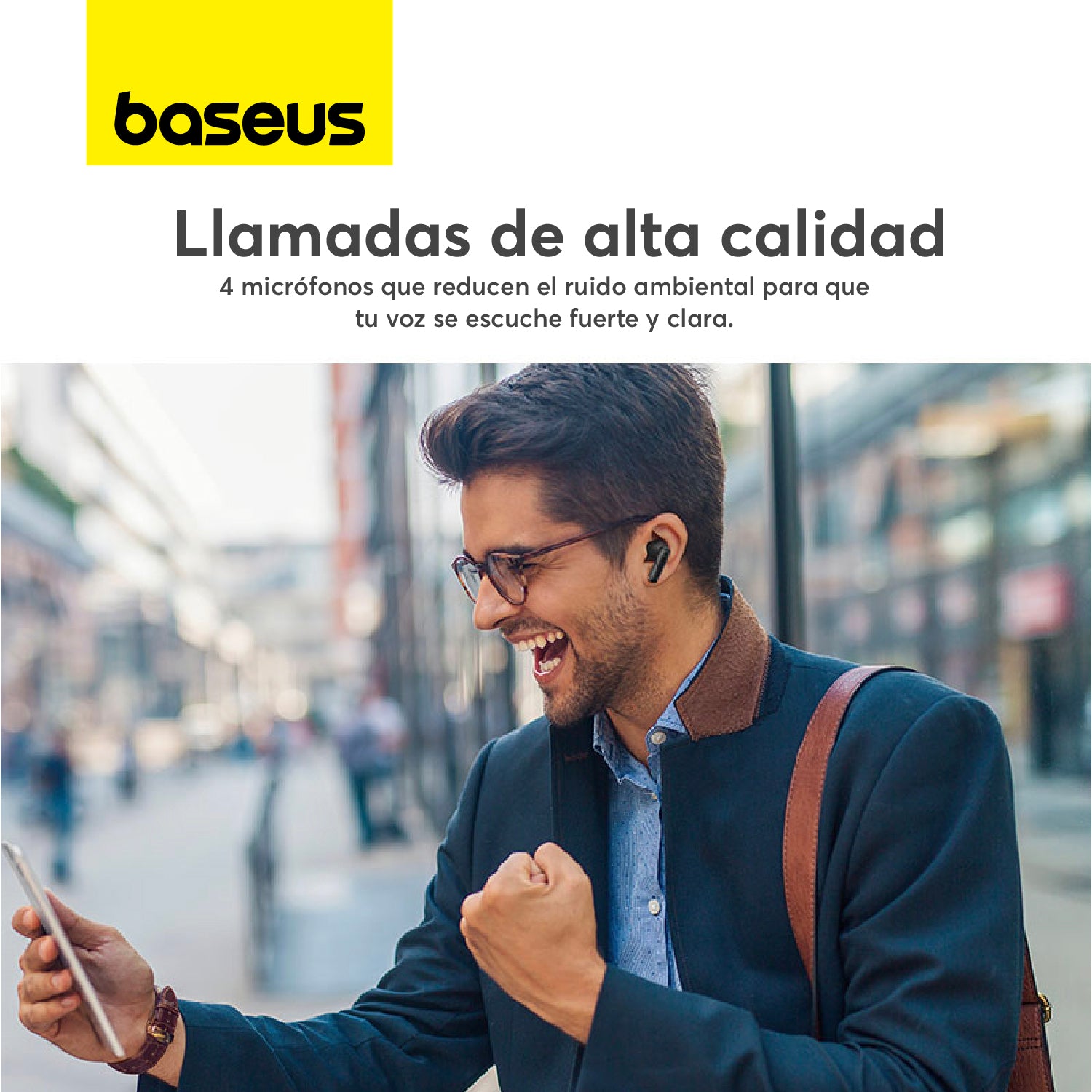 Baseus Bowie MZ10 Wireless Headphones with Active Noise Cancellation - Black | Perfect for Travel, Work & Gym