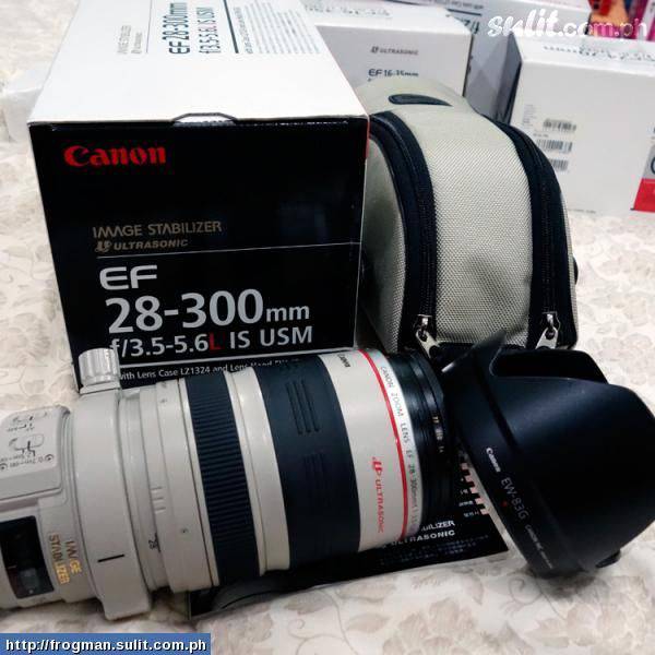 Canon EF 28-300mm f/3.5-5.6L IS USM Zoom Lens for DSLR Cameras - Professional Photography, Travel & Sports Shooting