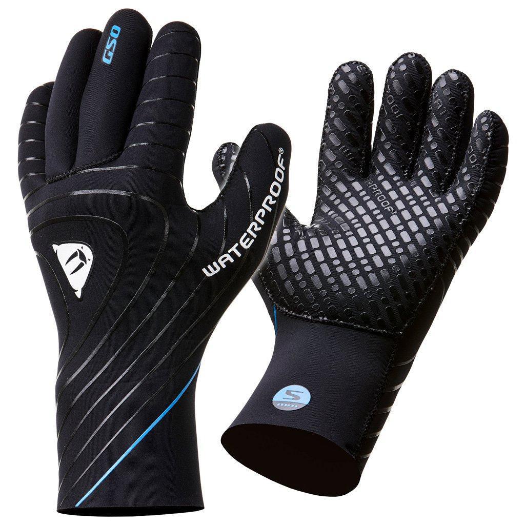 Waterproof G50 5mm Neoprene Gloves for Fishing, Diving & Cold Weather - Thermal Protection & Grip Enhancement