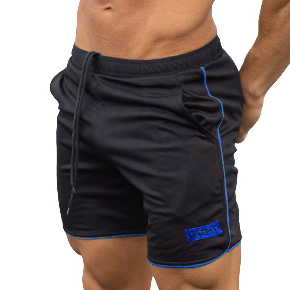 Men's Gym Shorts - Breathable Workout Shorts for Bodybuilding, Running & Training - Lightweight Fitness Short Pants for Summer Sports & Active Lifestyle