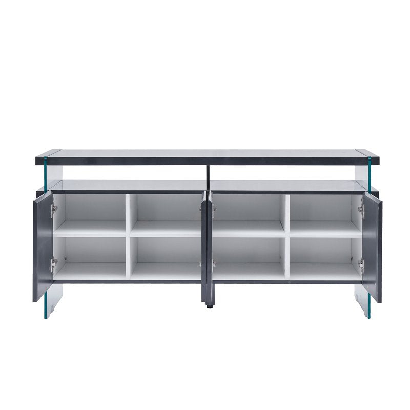 High Gloss Server Cabinet - EURO BQAC33 Network Rack for Data Center & Office Use | Durable & Stylish IT Storage Solution