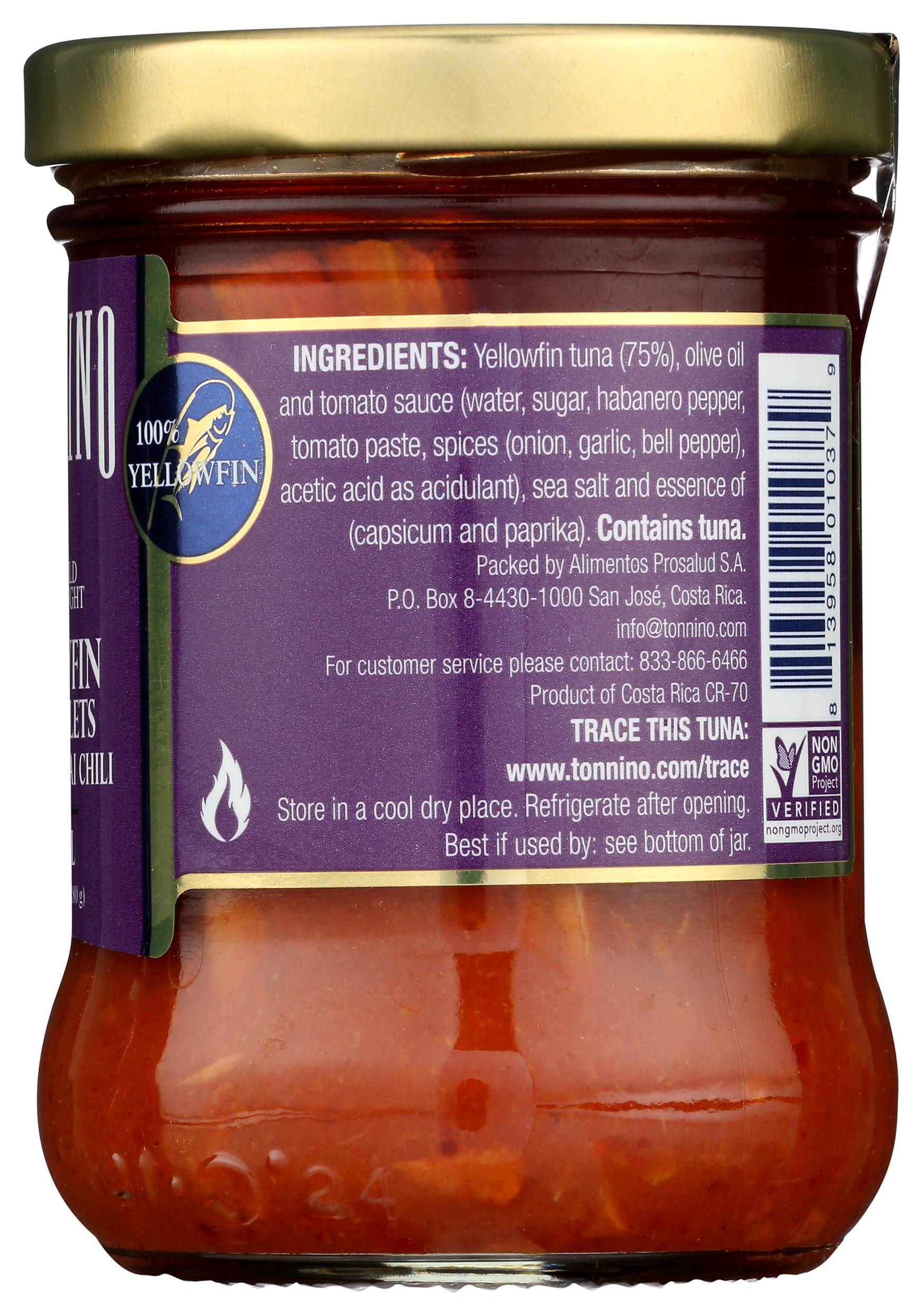 Premium Spicy Thai Chili Tuna in Oil - 5oz Can, Wild Caught, High Protein, Keto & Paleo Friendly - Perfect for Salads, Sandwiches, and Quick Meals