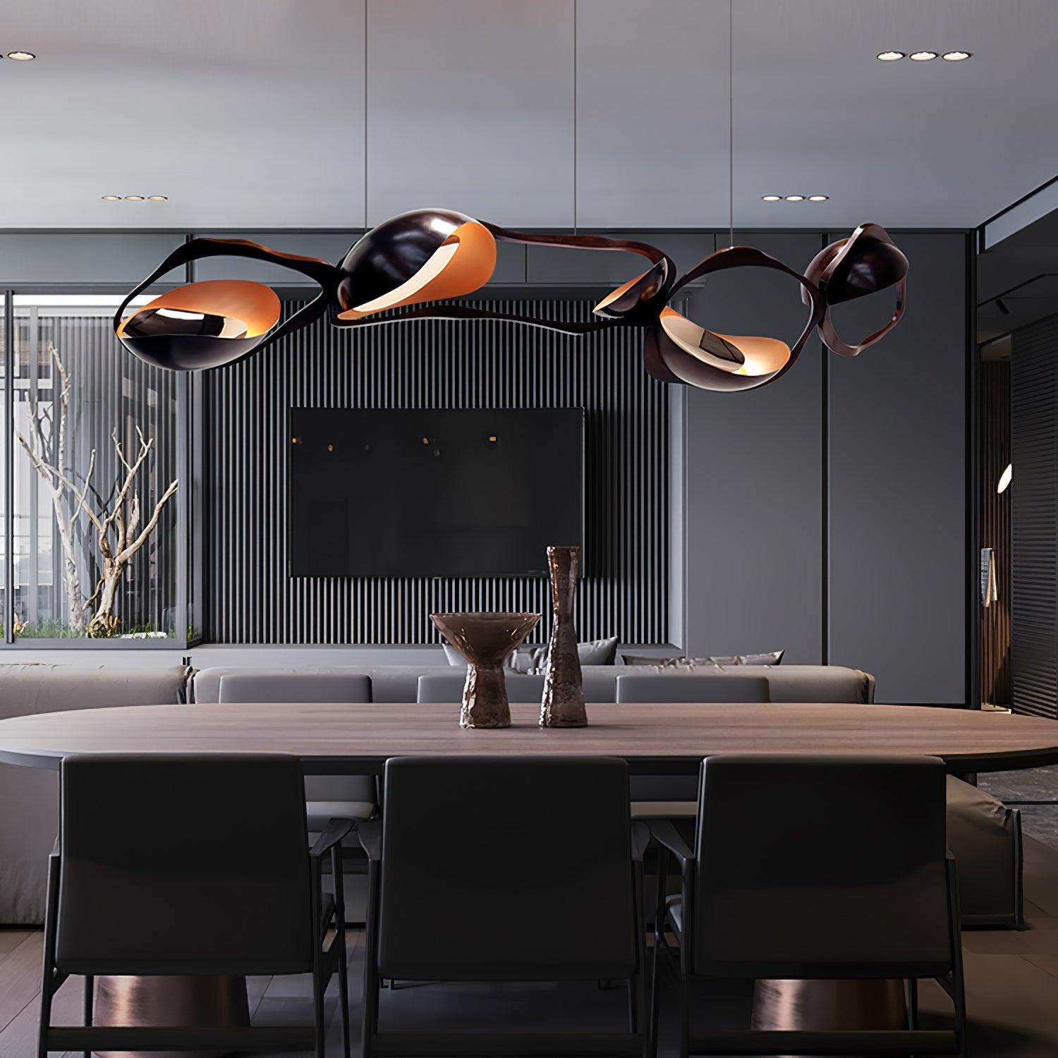 Stylish Muscularity Pendant Lamp - Modern Ceiling Light Fixture for Dining Room, Kitchen Island & Bedroom Decor