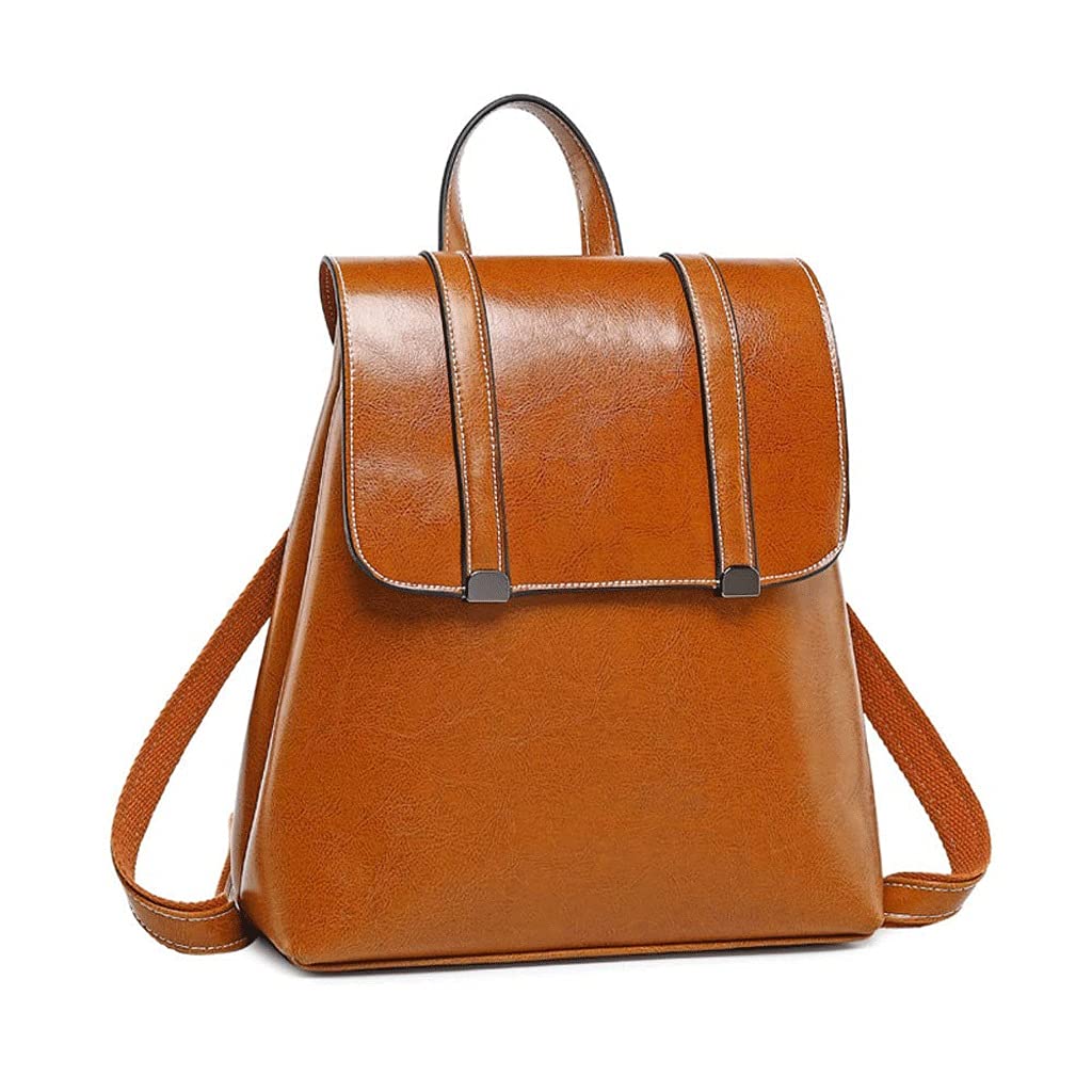 XJJZS Women's Leather Backpack Purse - Stylish Travel Bag for Ladies, D Color - Perfect for Work, School & Daily Commute
