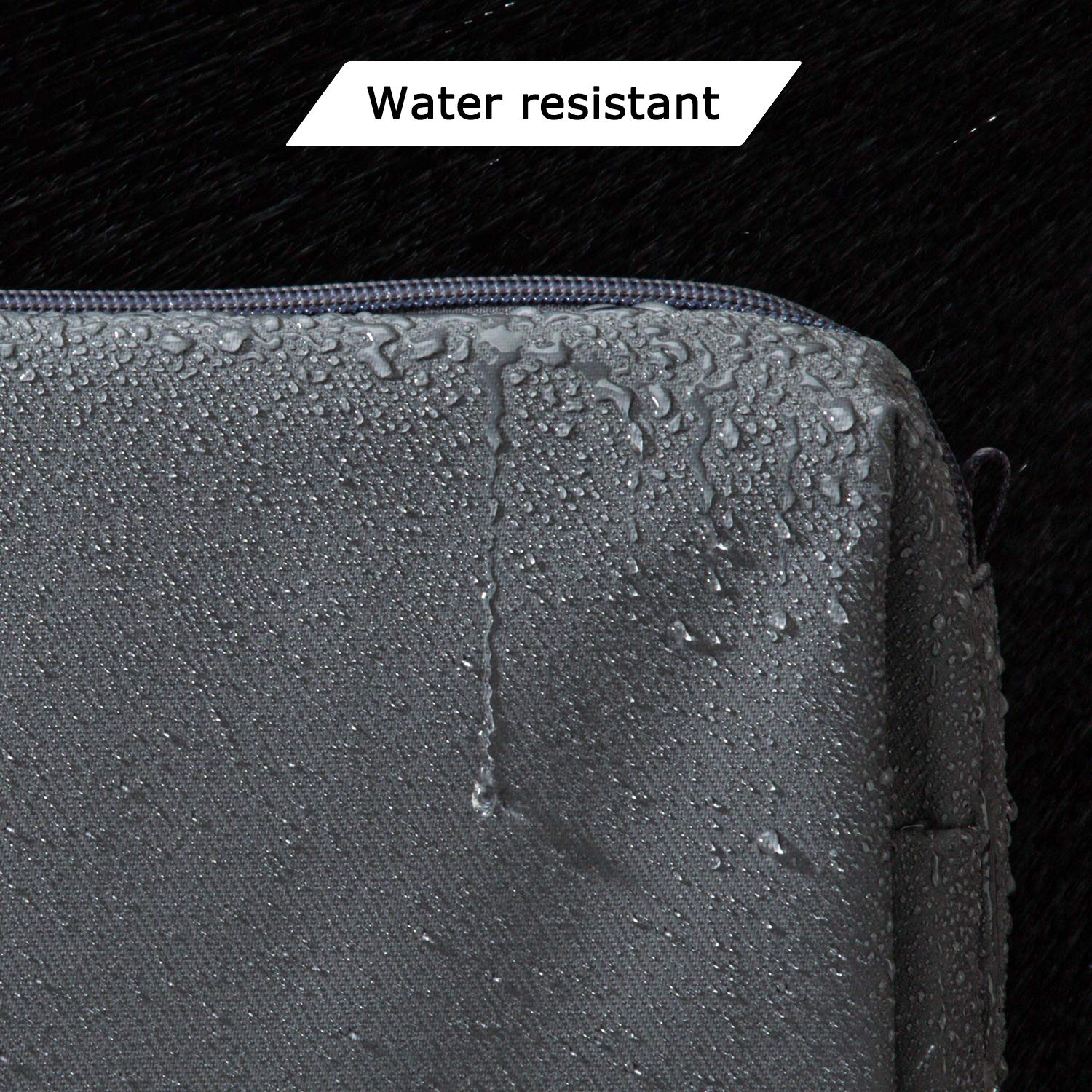 BAGSMART Water-resistant Toiletry Bag for Men - Travel Shaving Dopp Kit Organizer with Multiple Pockets, Grey (Medium Size) | Perfect for Gym, Camping, Business Trips & Daily Essentials Storage