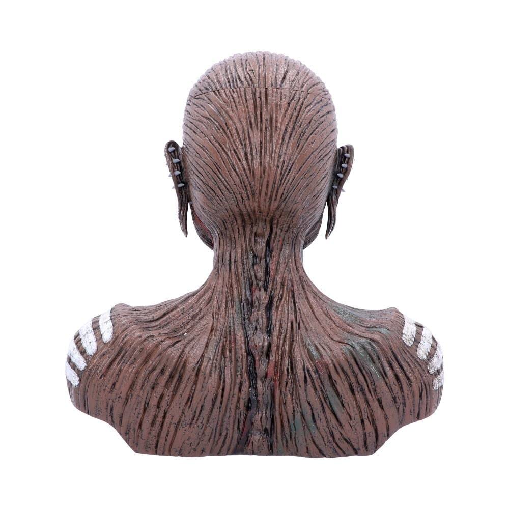 Official Iron Maiden Book of Souls Bust Box - Licensed Collectible Statue (26cm Large, Brown) | Perfect for Metal Music Fans & Home Decor | Great Gift for Rock Memorabilia Collectors