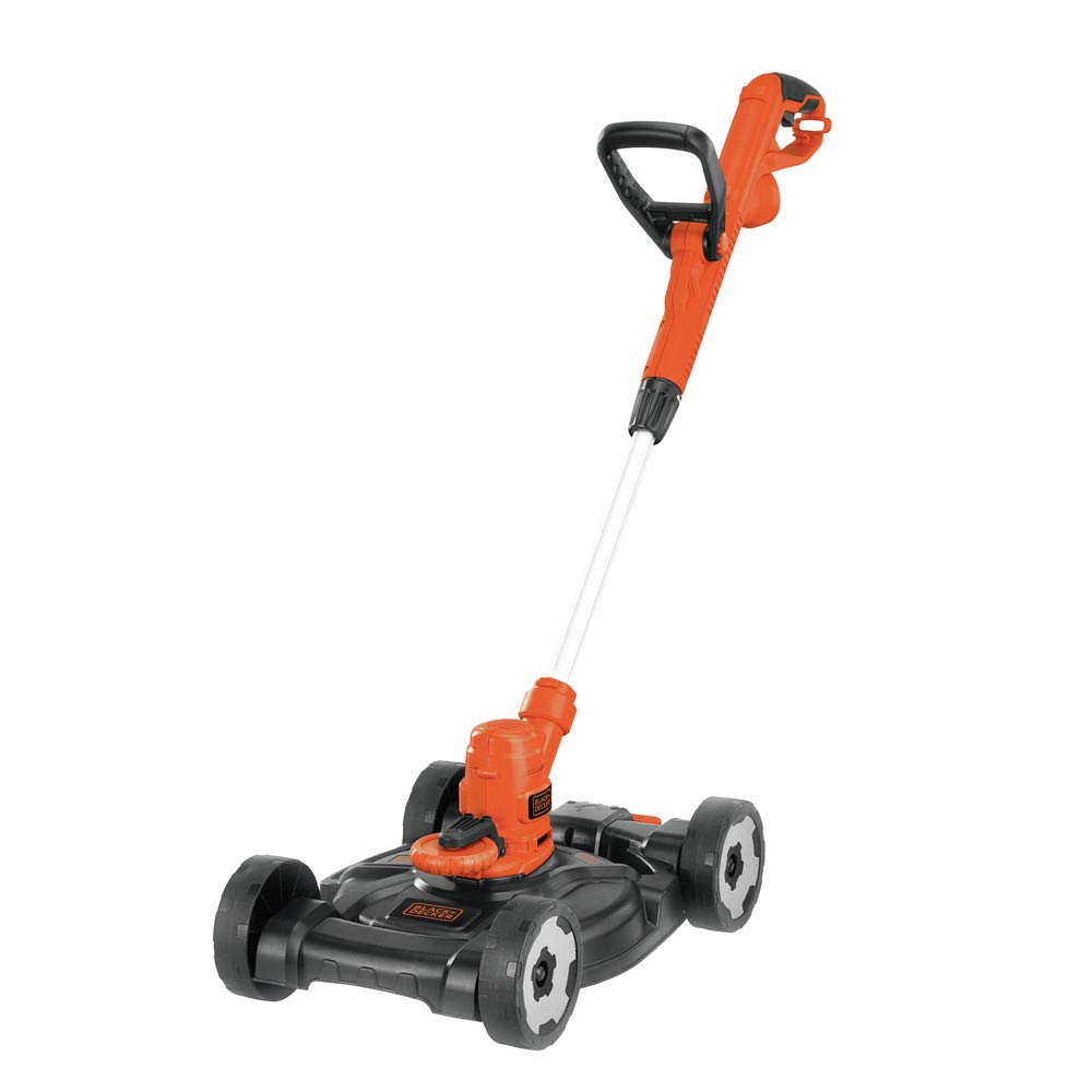 BLACK+DECKER 3-in-1 Corded Electric Lawn Trimmer, Edger & Mower - 6.5 Amp, 12-Inch Cutting Width (Model MTE912) - Perfect for Yard Maintenance, Lawn Edging & Grass Trimming