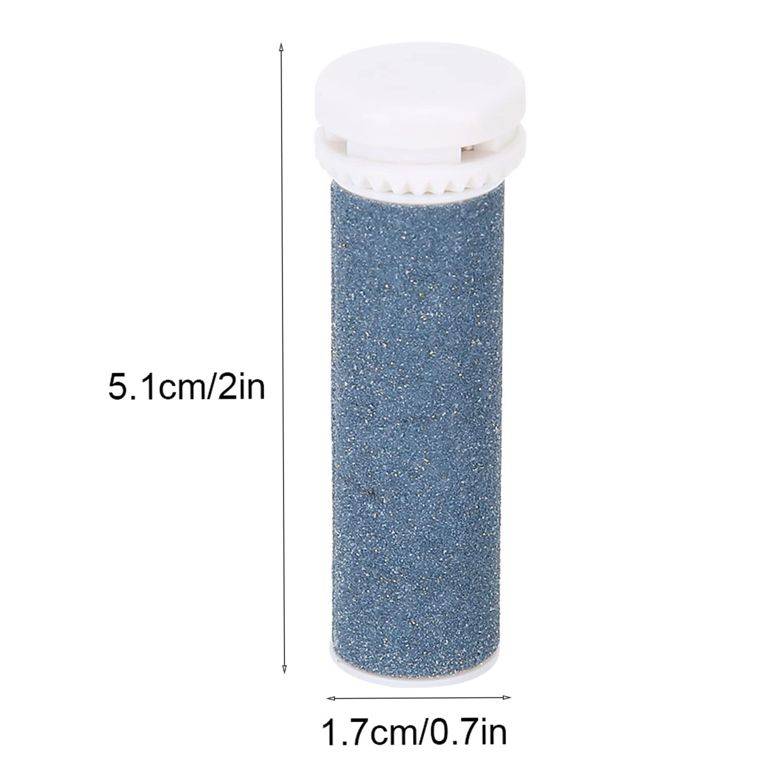 Extra Coarse Foot File Replacement Rollers - 5 Pack Heavy Duty Callus Remover Refills for Pedicure Tools | Professional Hard Skin Removal for Dry Cracked Heels & Feet | Perfect for Home Spa & Salon Use