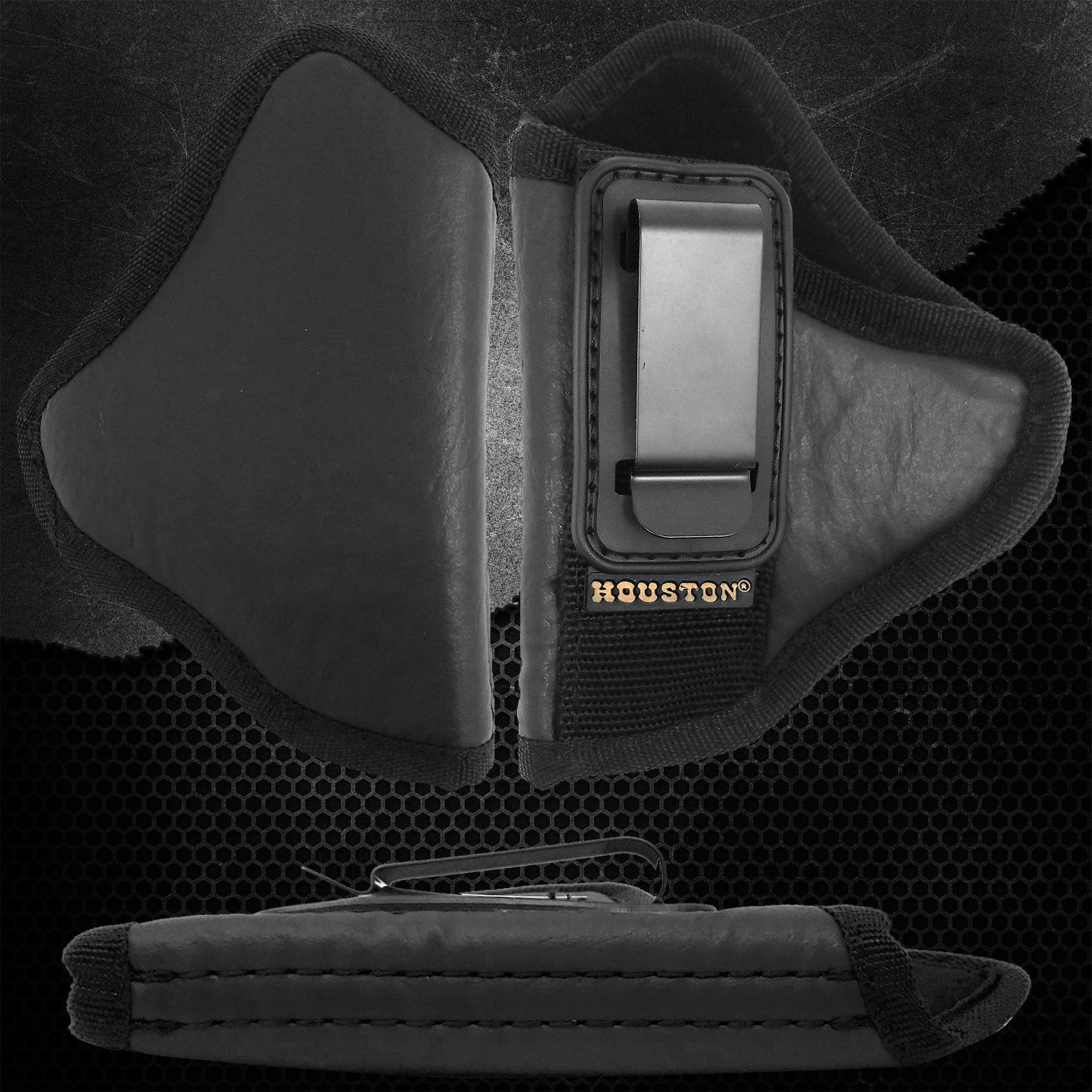 Concealed Carry IWB Tuckable Gun Holster for S&W Revolvers, Charter Arms, Rossi 38, Taurus BG LCR & 38 J - Left Handed Holster for Men & Women - Perfect for Everyday Carry & Home Defense