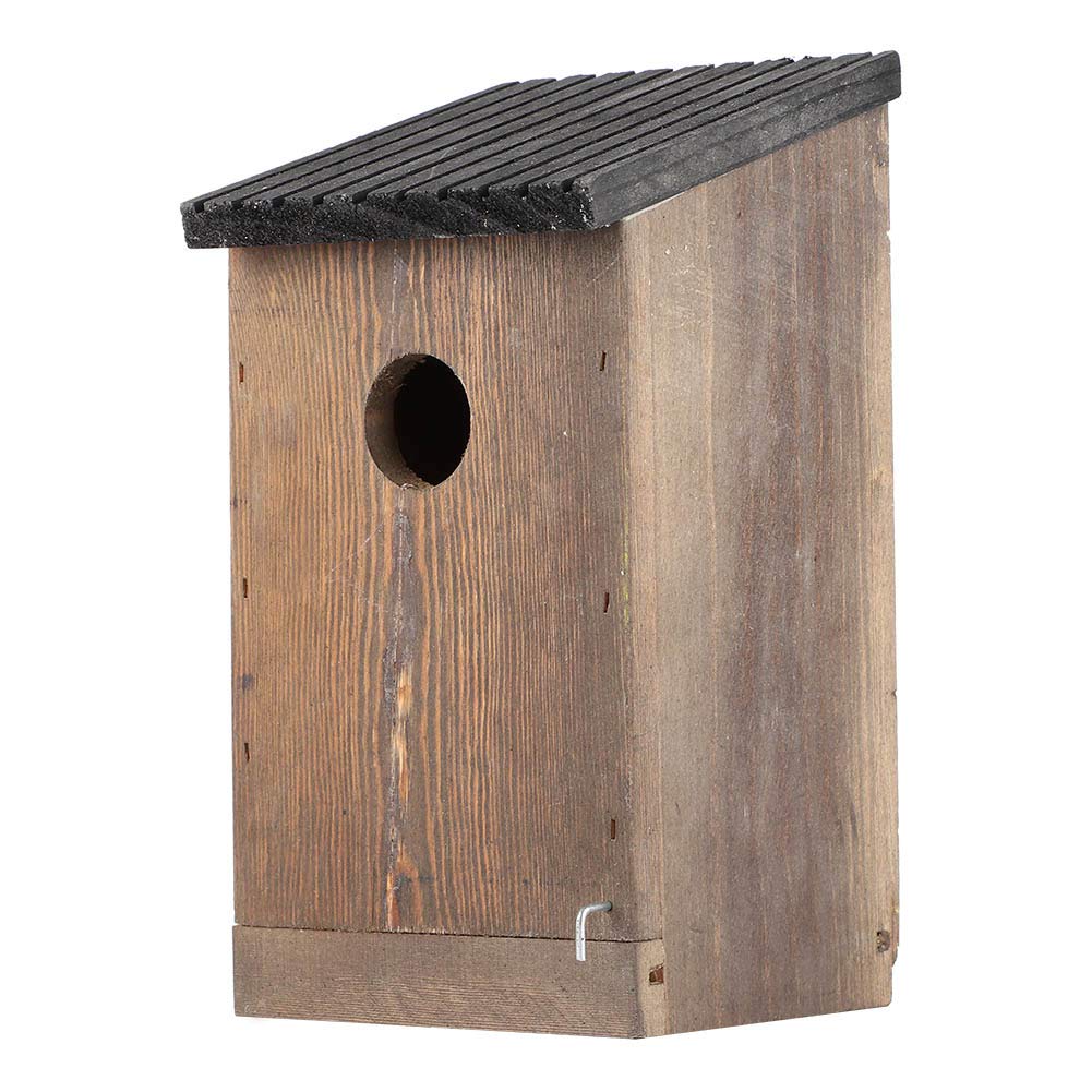 Jimfoty Hanging Birdhouse for Outdoor Garden Decor - Waterproof & Durable Wooden Bird House - Perfect Gift for Nature Lovers (Use in Backyard, Patio, or Trees to Attract Wild Birds)