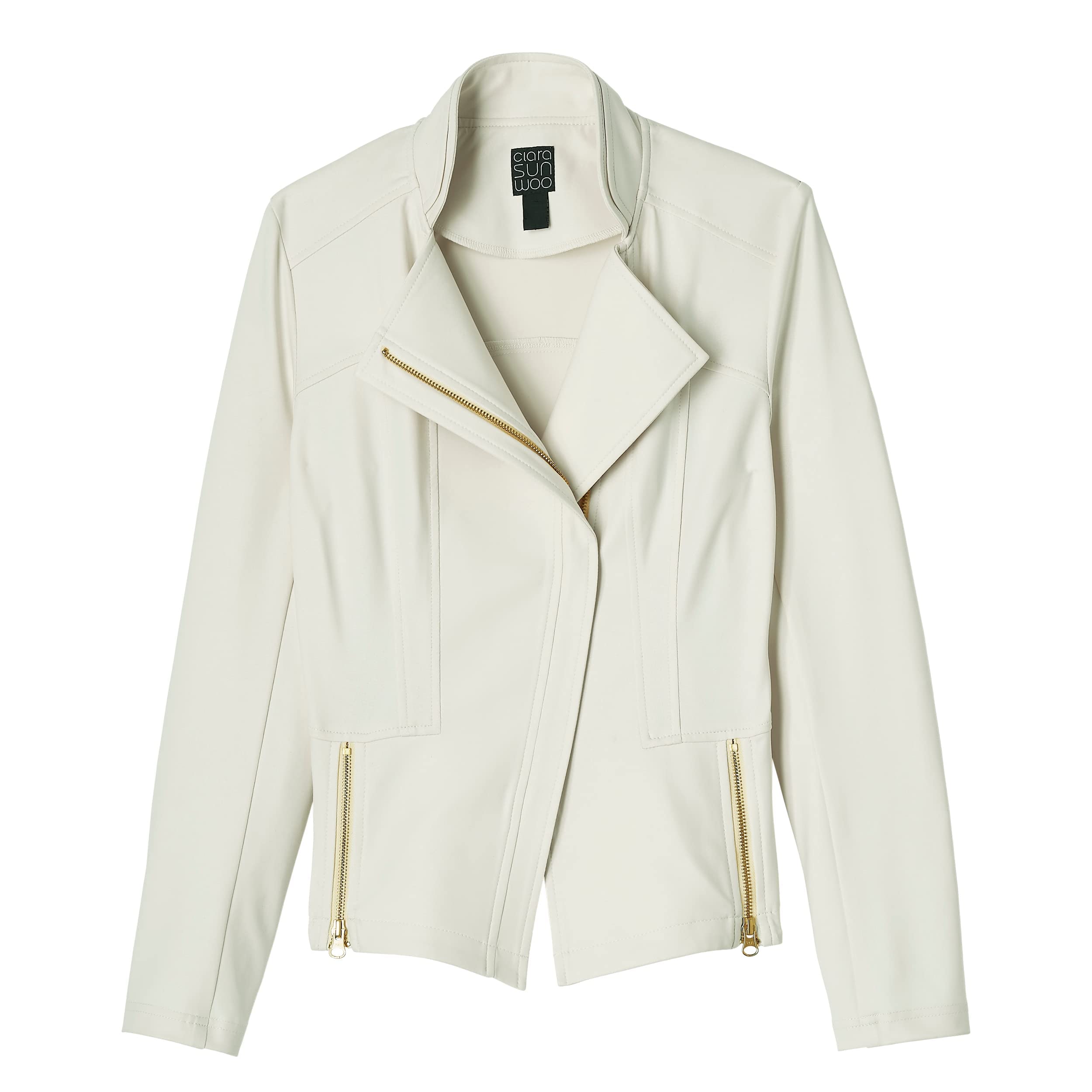 Premium Liquid Leather Women's Jacket - Stylish & Durable Signature Coat for Fashion, Work & Outdoor Activities